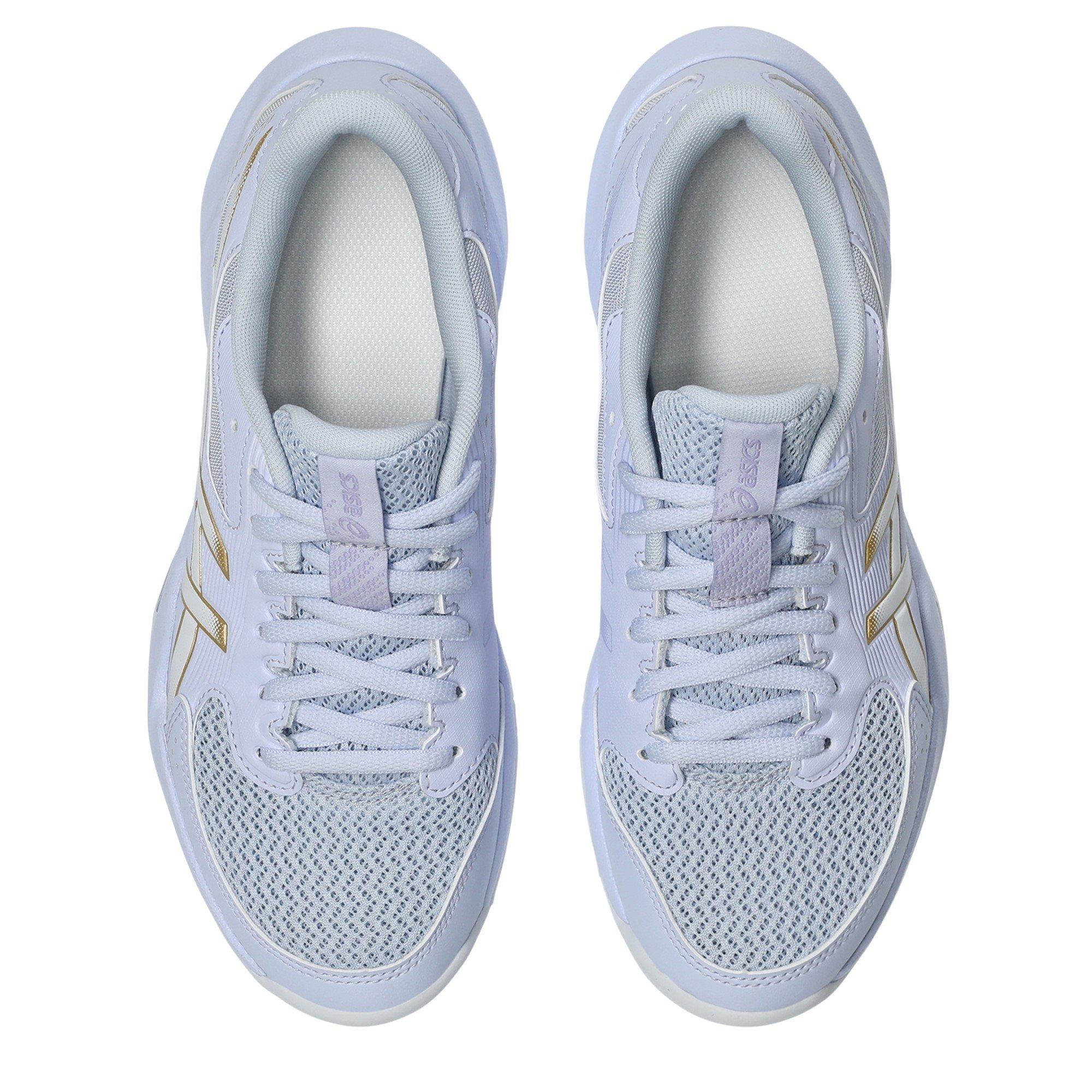 BLUE/CHAMPAGNE - Asics - Gel-Rocket 12 Womens Badminton Shoes - 6