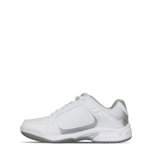 White/Silver - Slazenger - Ladies Tennis Shoes - 2