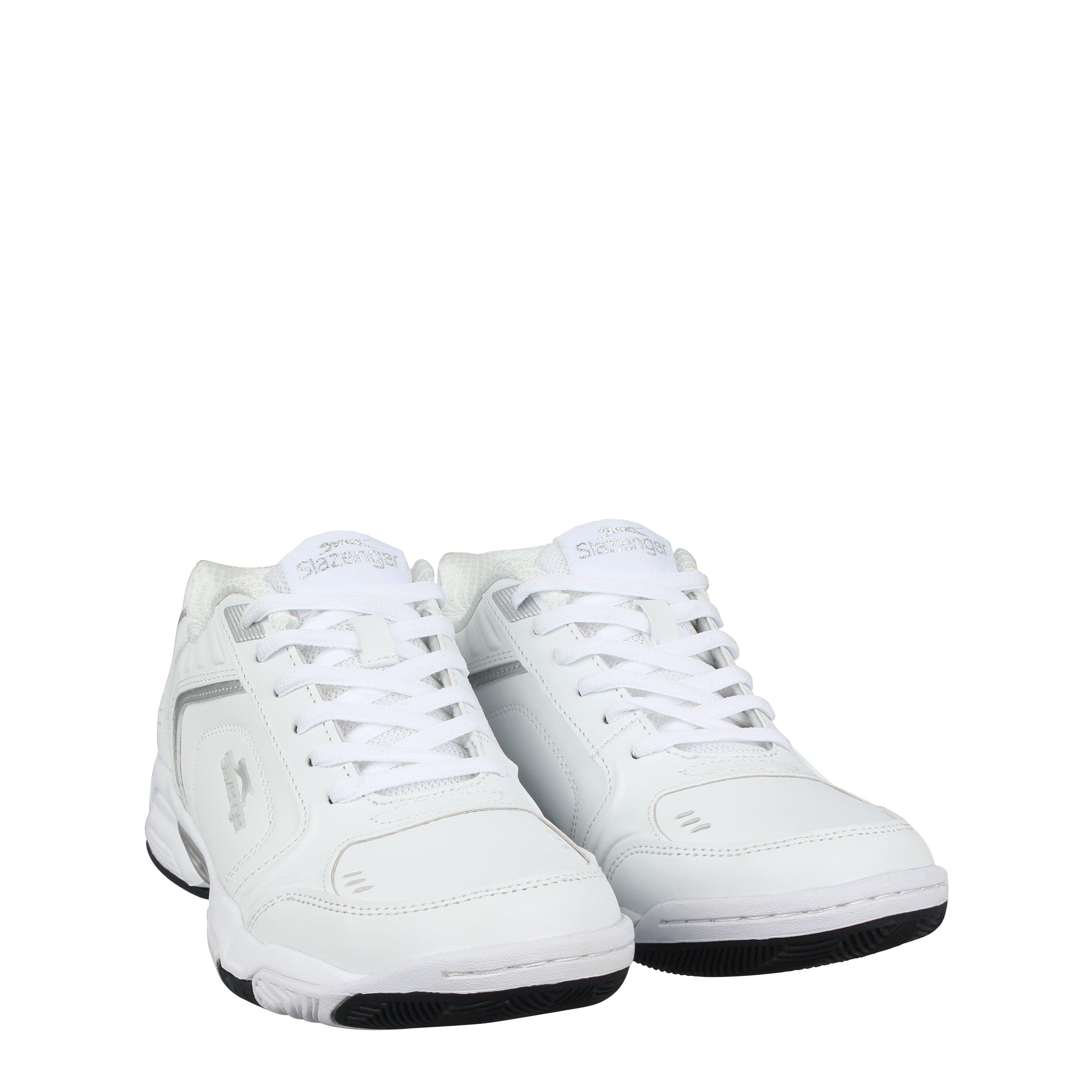 Branco/Prateado - Slazenger - Tennis Shoe Ladies - 3