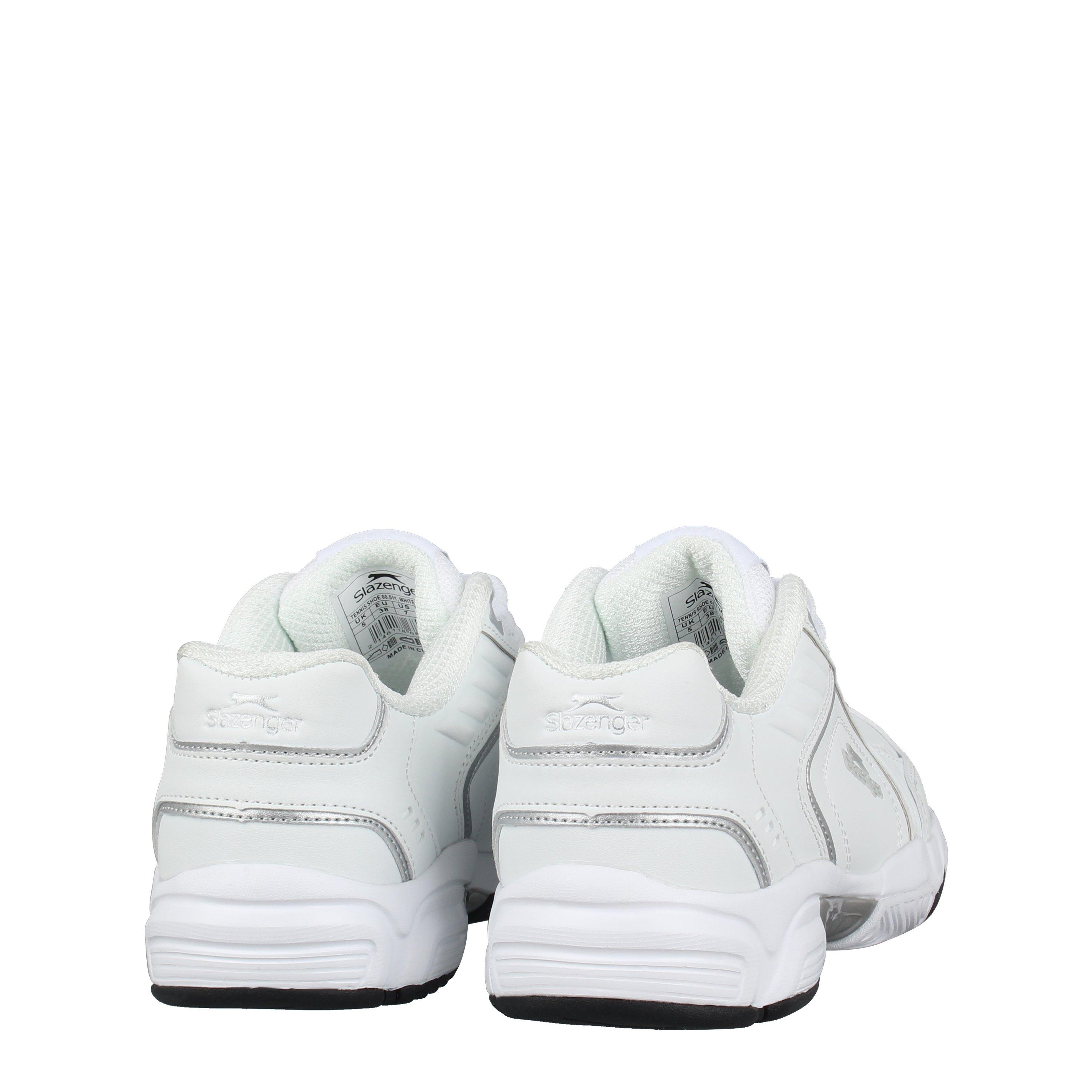 Branco/Prateado - Slazenger - Tennis Shoe Ladies - 4