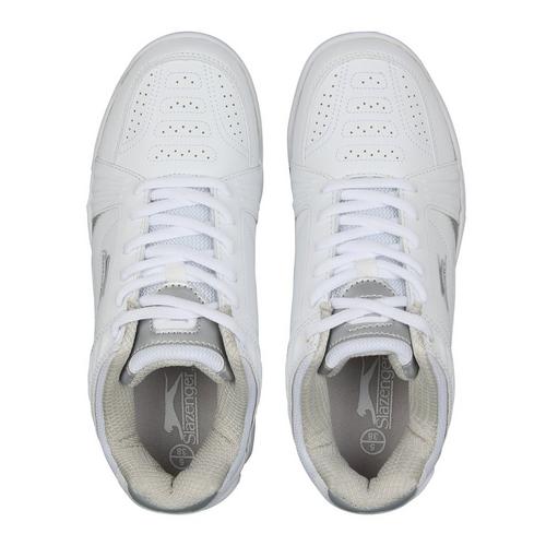 White/Silver - Slazenger - Ladies Tennis Shoes - 5