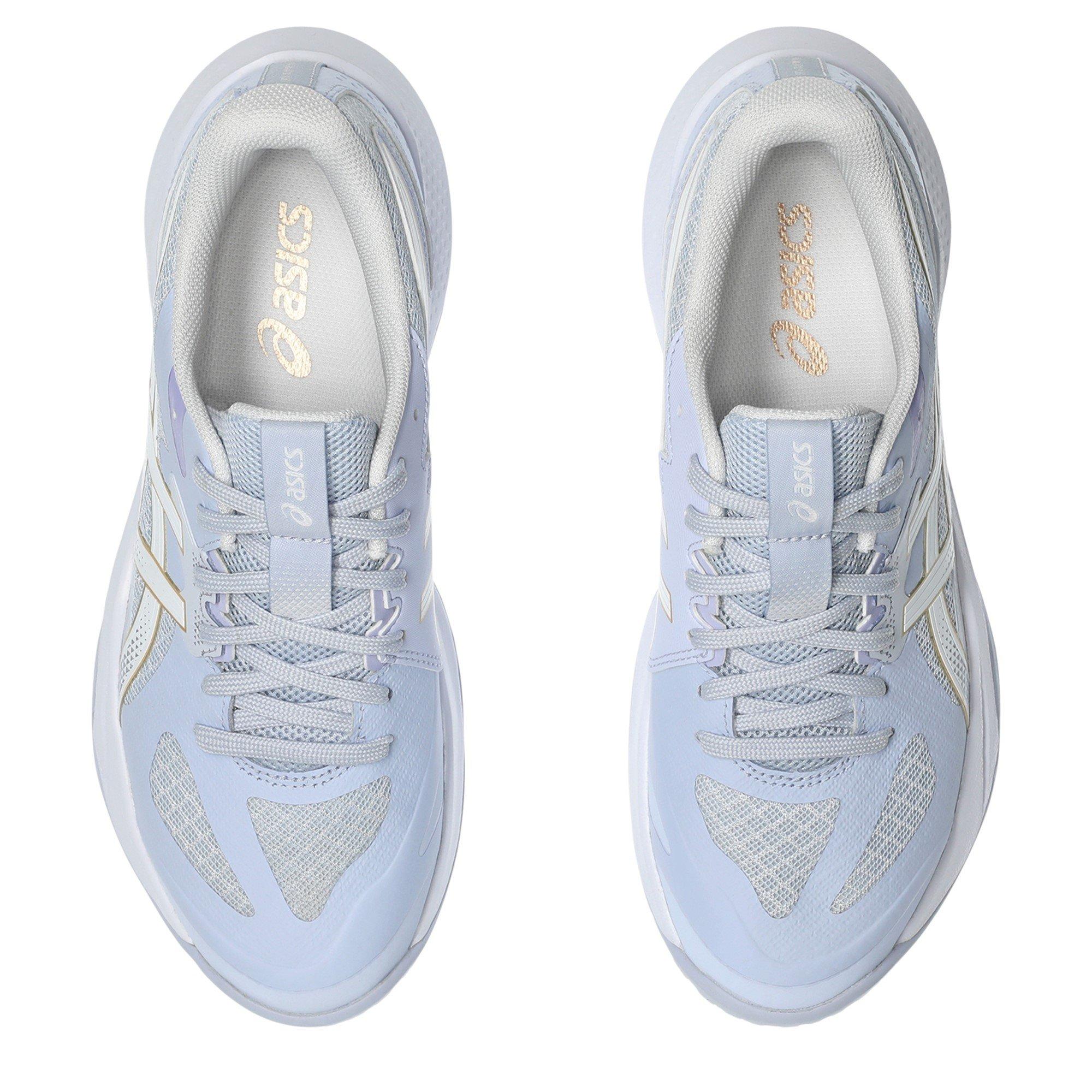 BLUE FADE/WHITE - Asics - GEL-Tactic 13 Womens Badminton Shoes - 6