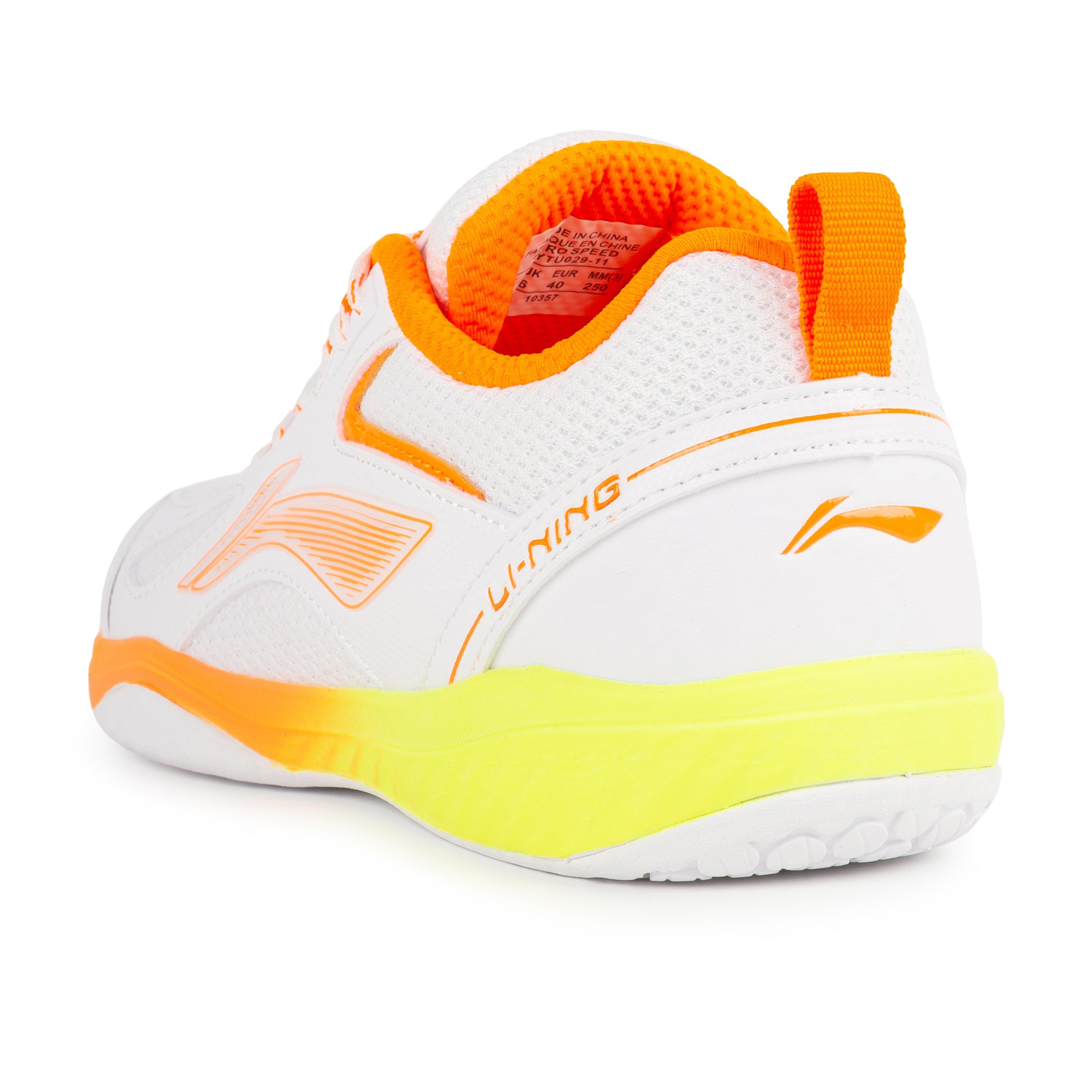 WHITE/ORANGE - Li Ning - Ning AERO SPEED Ld10 - 3