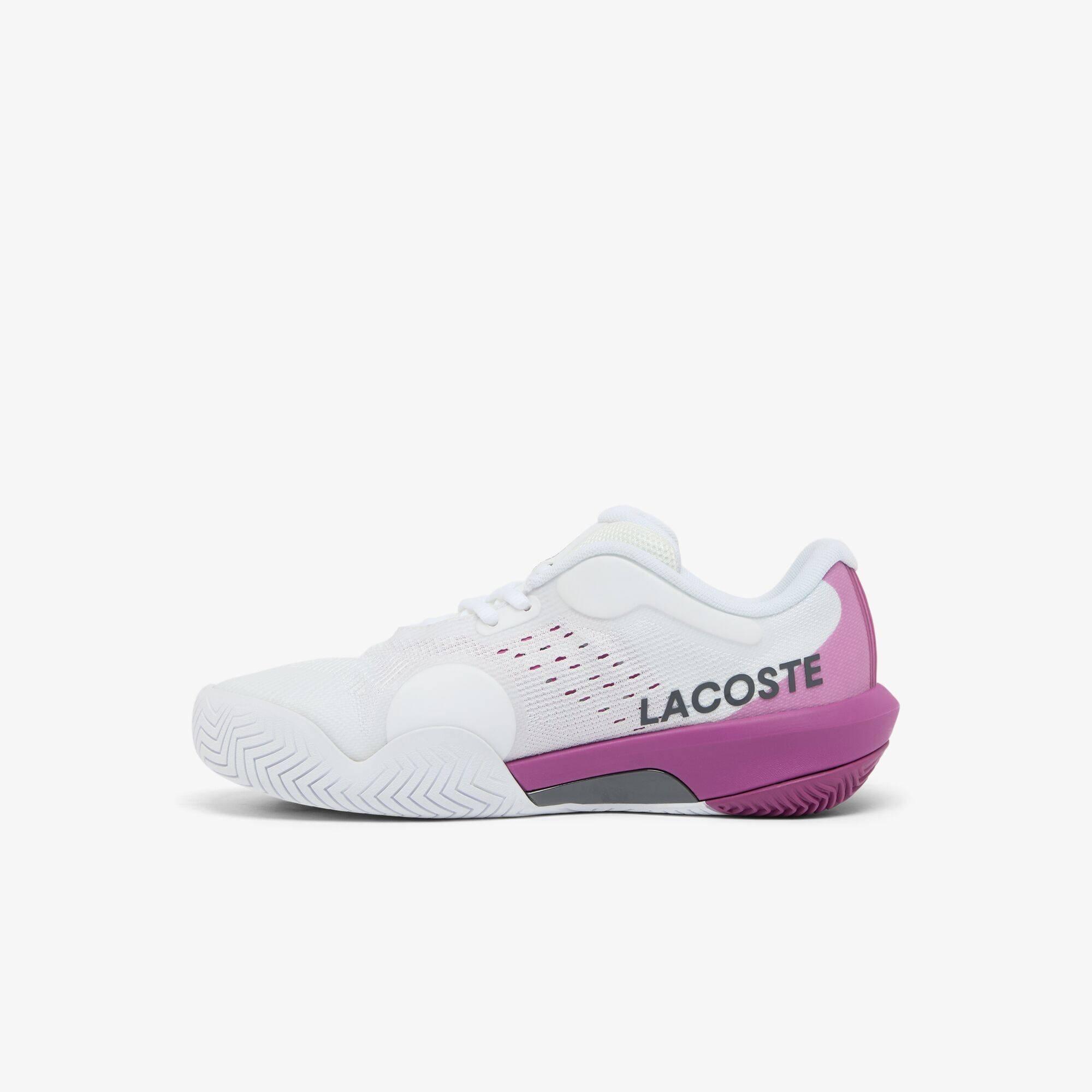 Wht/Purp - Lacoste - Women's AG-LT EVO 226 Tennis Shoes - 2
