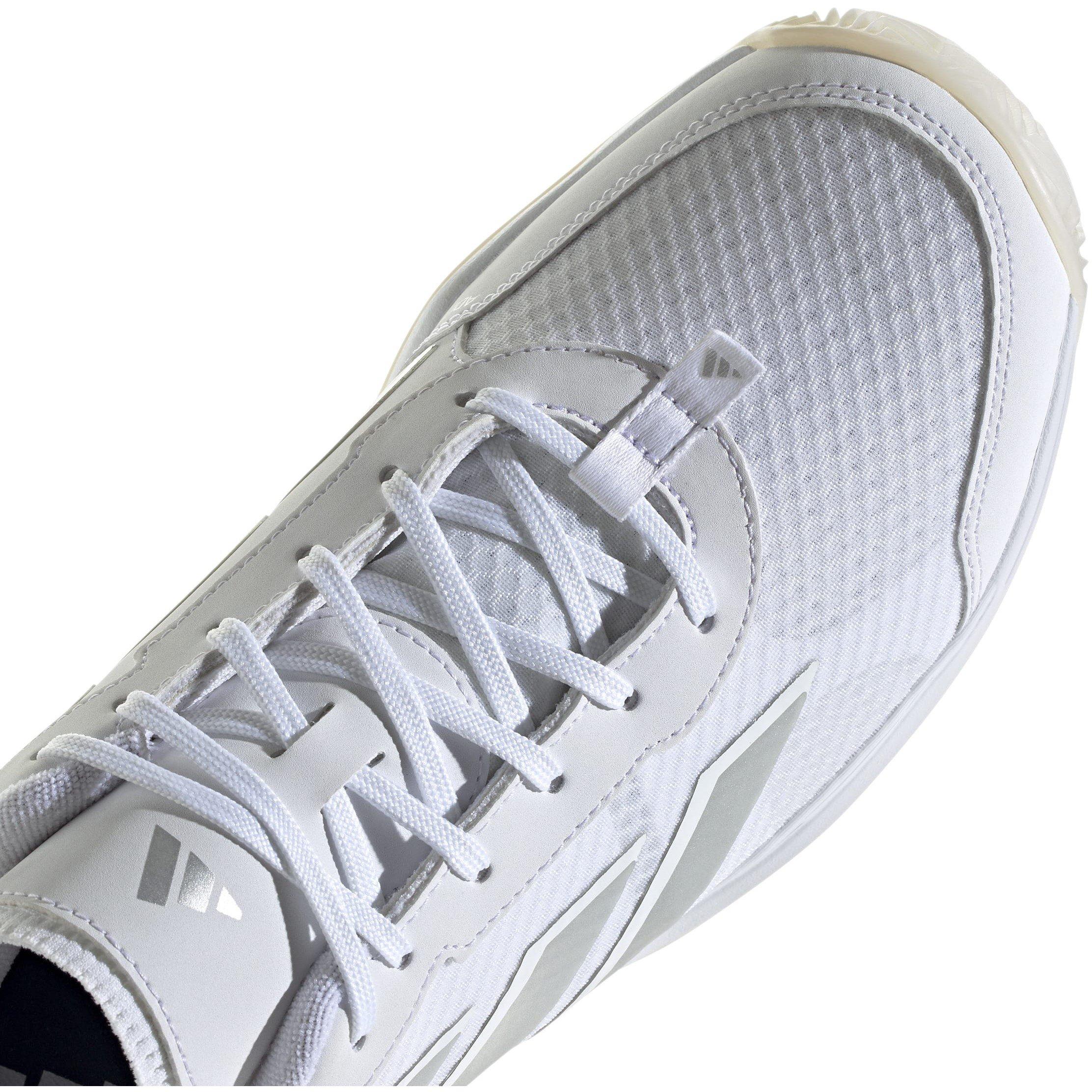 Wht/Slvr/Wht - adidas - Avaflash Clay Tennis Shoes Womens - 7
