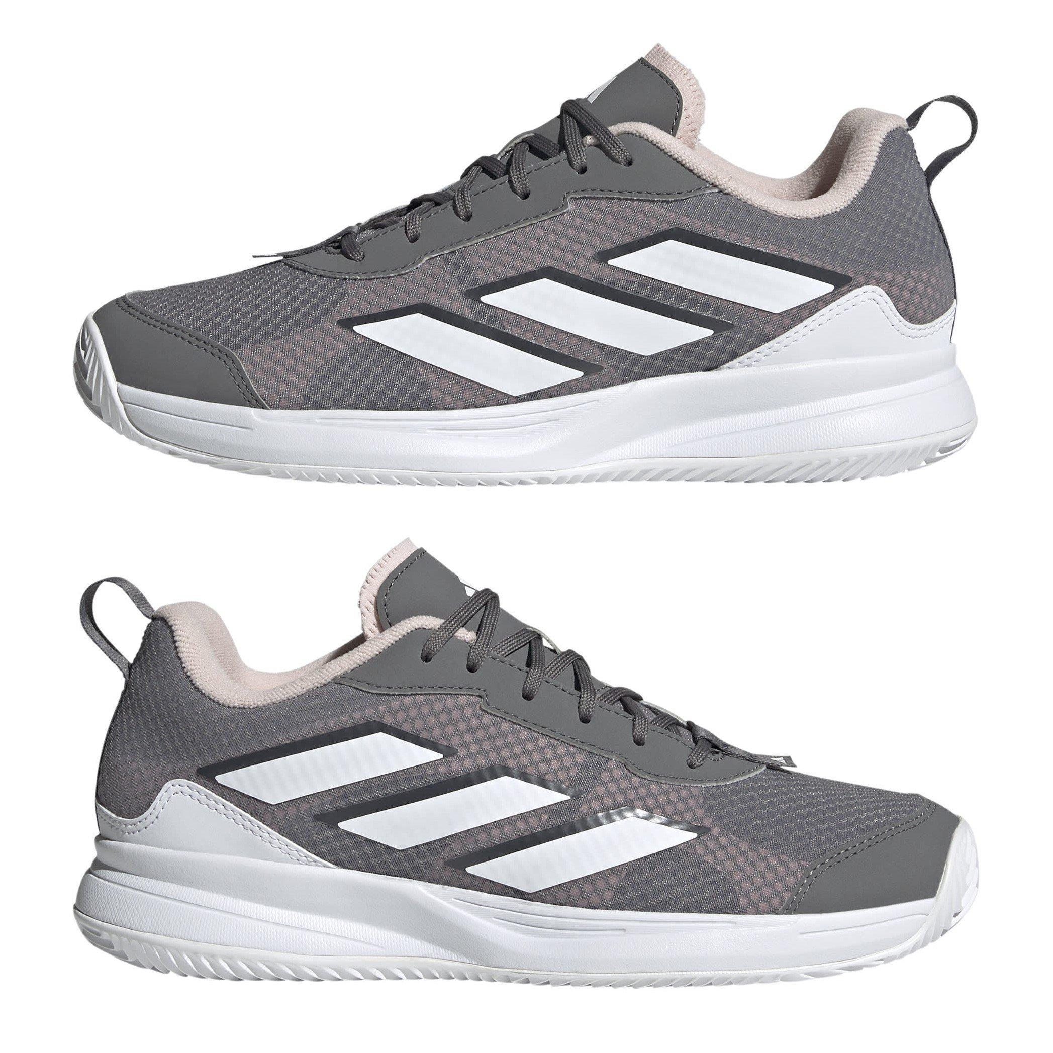 GRE/BIJ/ROZ - adidas - Avaflash Clay Tennis Shoes Womens - 9