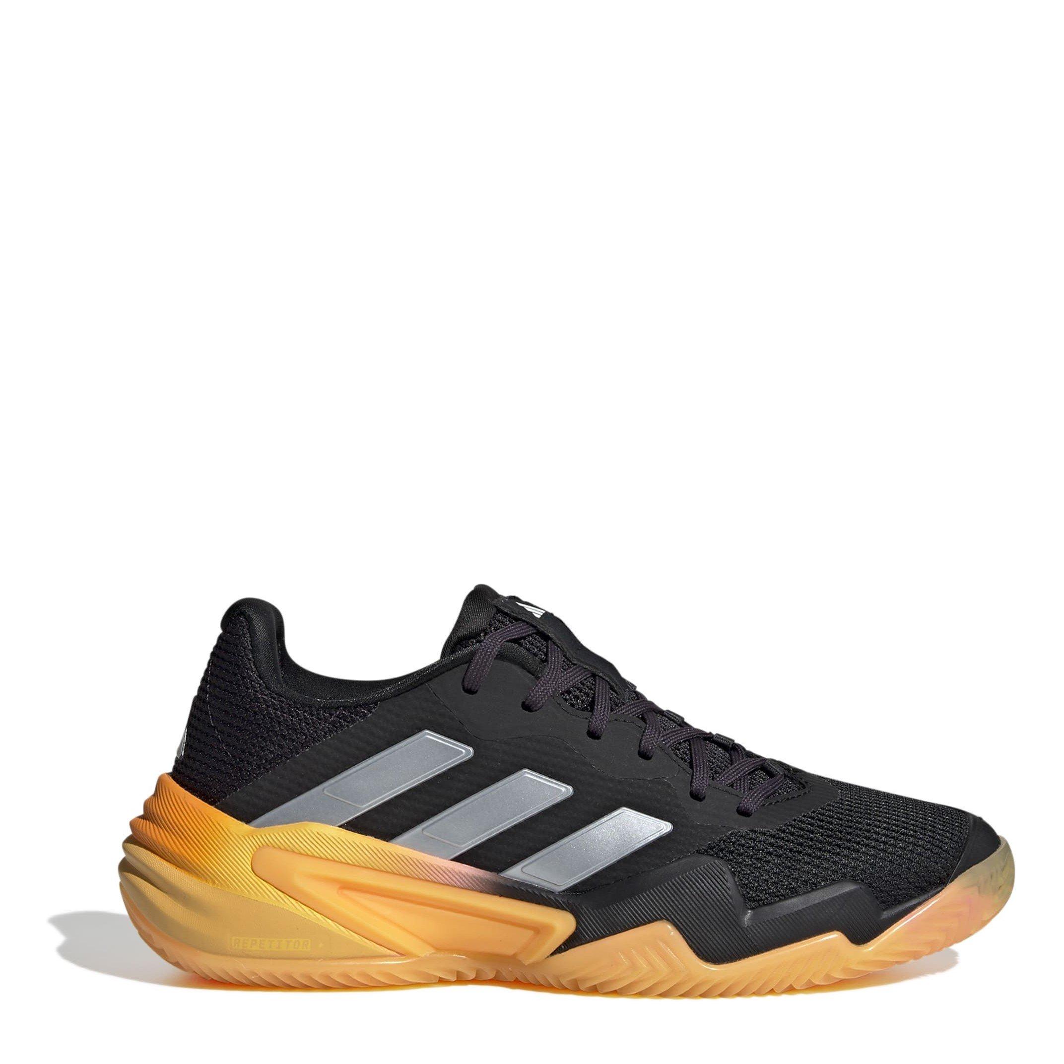 Blk/Met/Sprk - adidas - Barricade 13 Tennis Shoes Womens - 1
