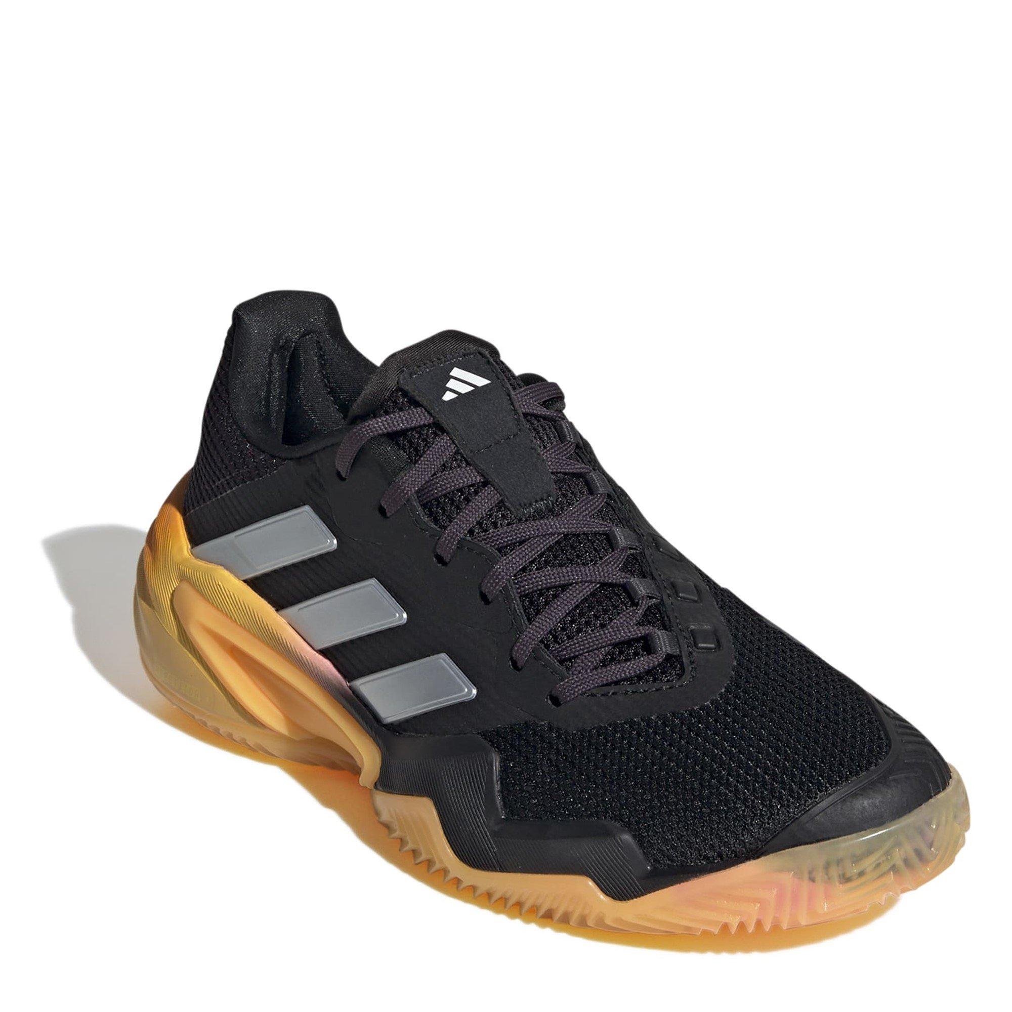 Blk/Met/Sprk - adidas - Barricade 13 Tennis Shoes Womens - 3
