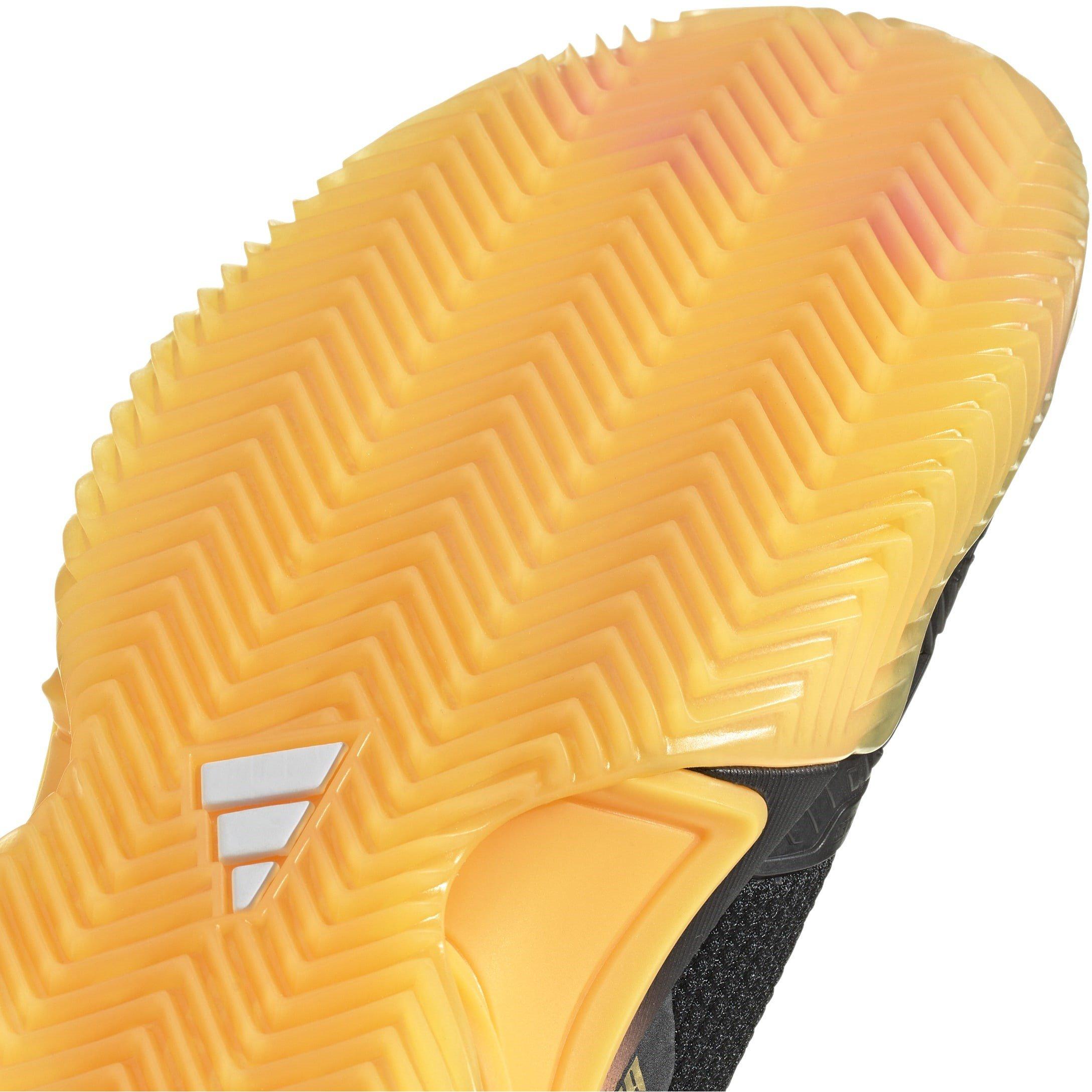 Blk/Met/Sprk - adidas - Barricade 13 Tennis Shoes Womens - 7