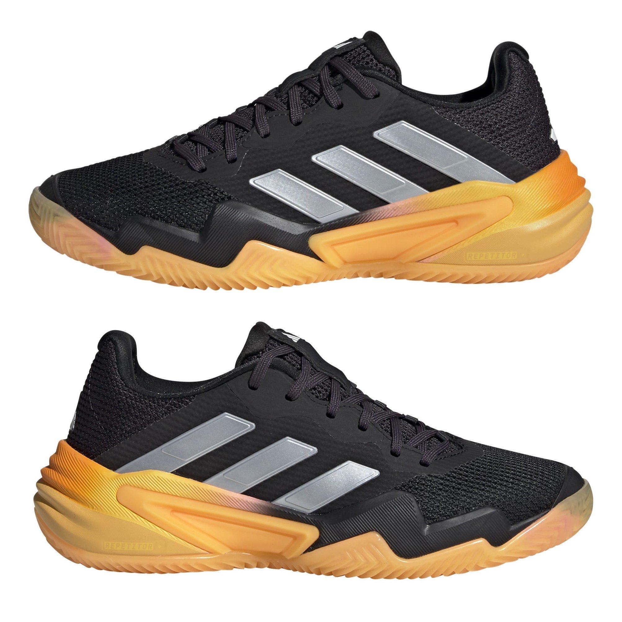 Blk/Met/Sprk - adidas - Barricade 13 Tennis Shoes Womens - 9