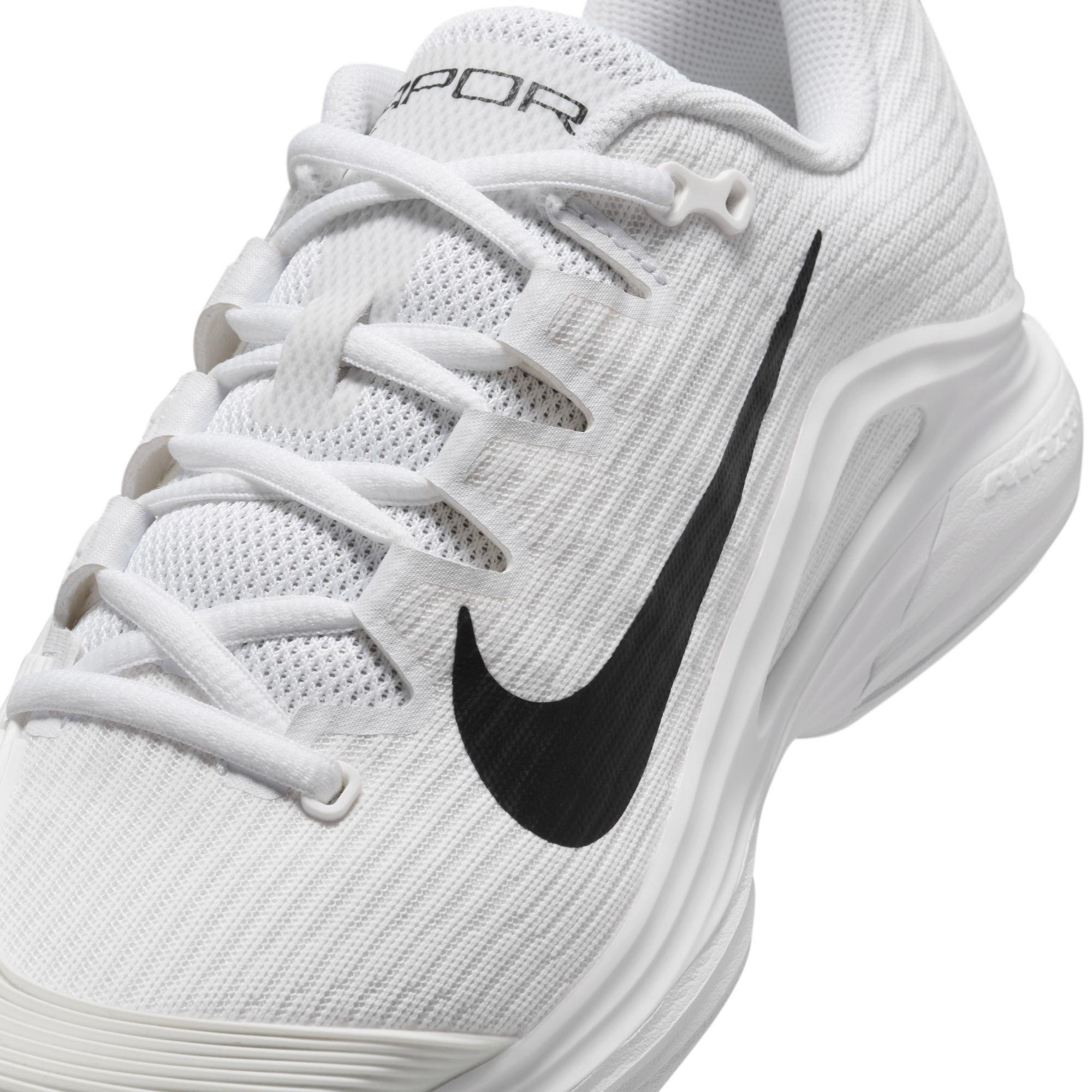 White/Black - Nike - Nike Vapor 12 Hard Court Tennis Shoes Womens - 7