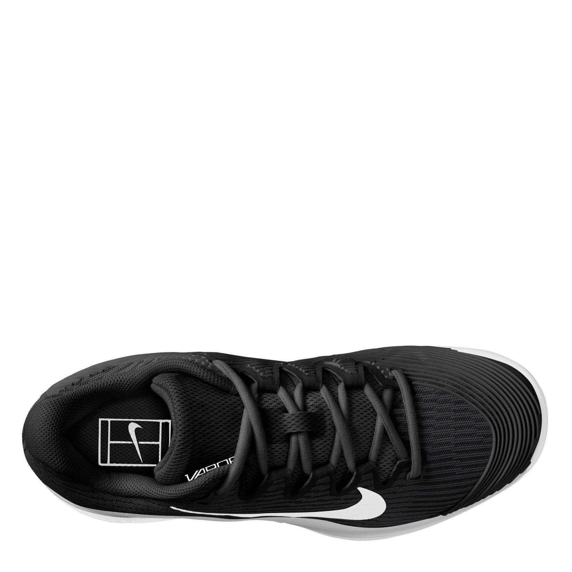 Zwart/Wit - Nike - Nike Nike Vapor 12 Hard Court Tennis Shoes Womens - 9