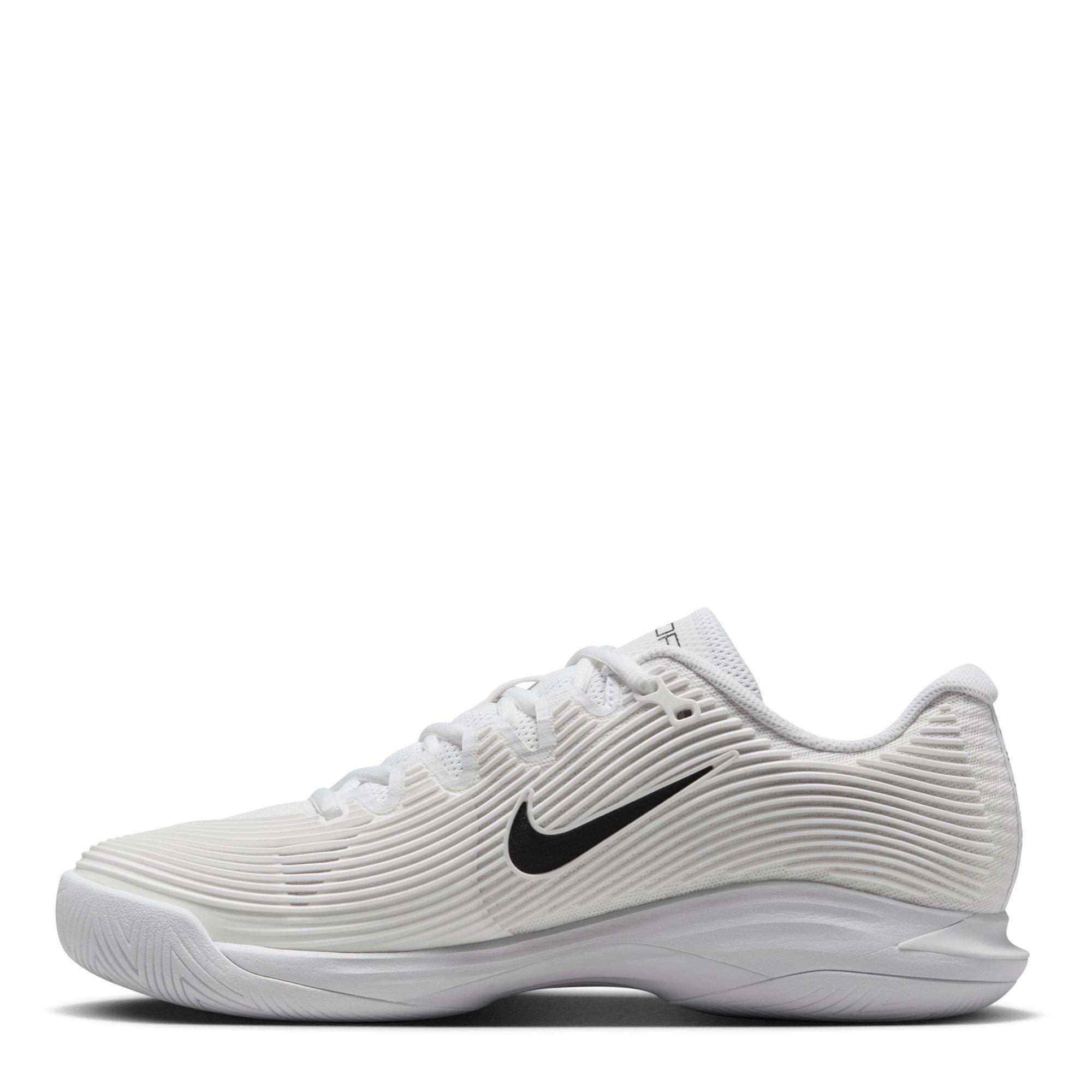 Wit/Zwart - Nike - Nike Vapor 12 Hard Court Tennis Shoes Womens - 2