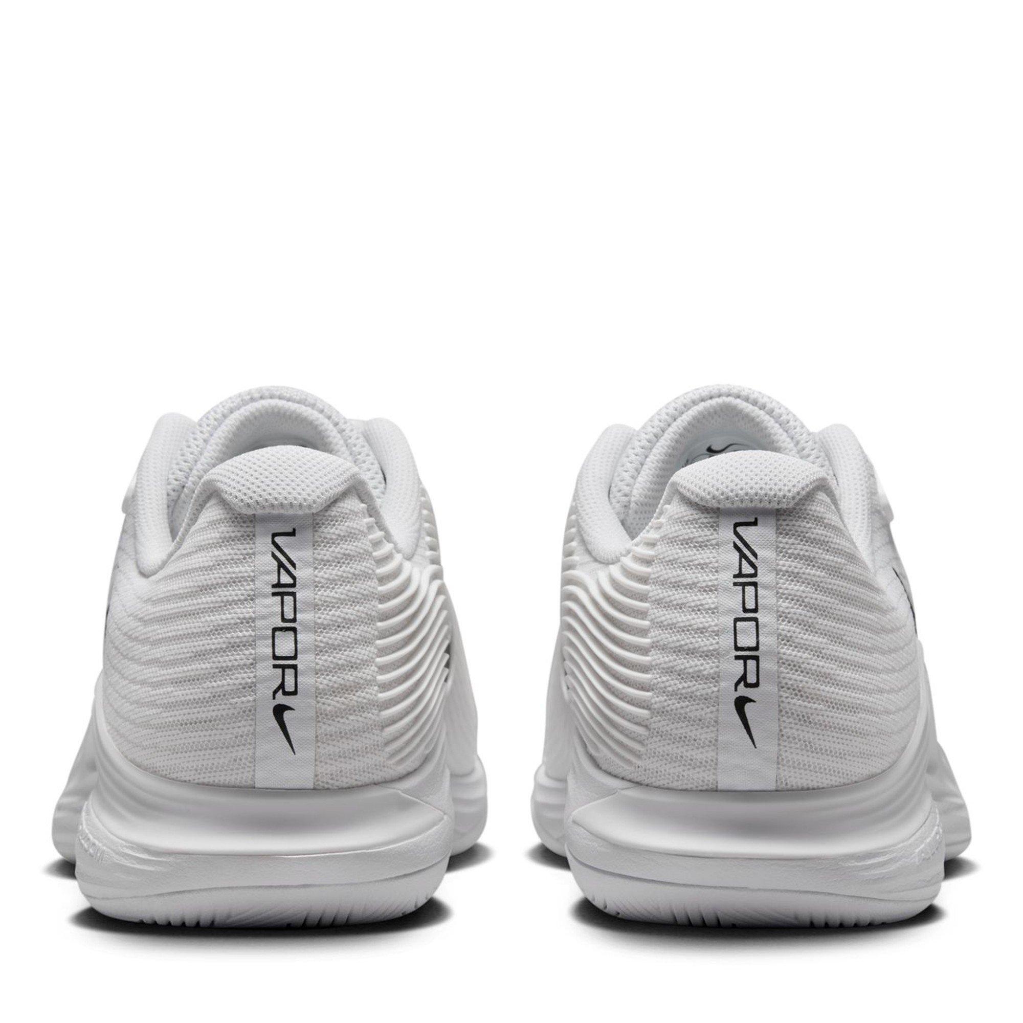 Wit/Zwart - Nike - Nike Vapor 12 Hard Court Tennis Shoes Womens - 6