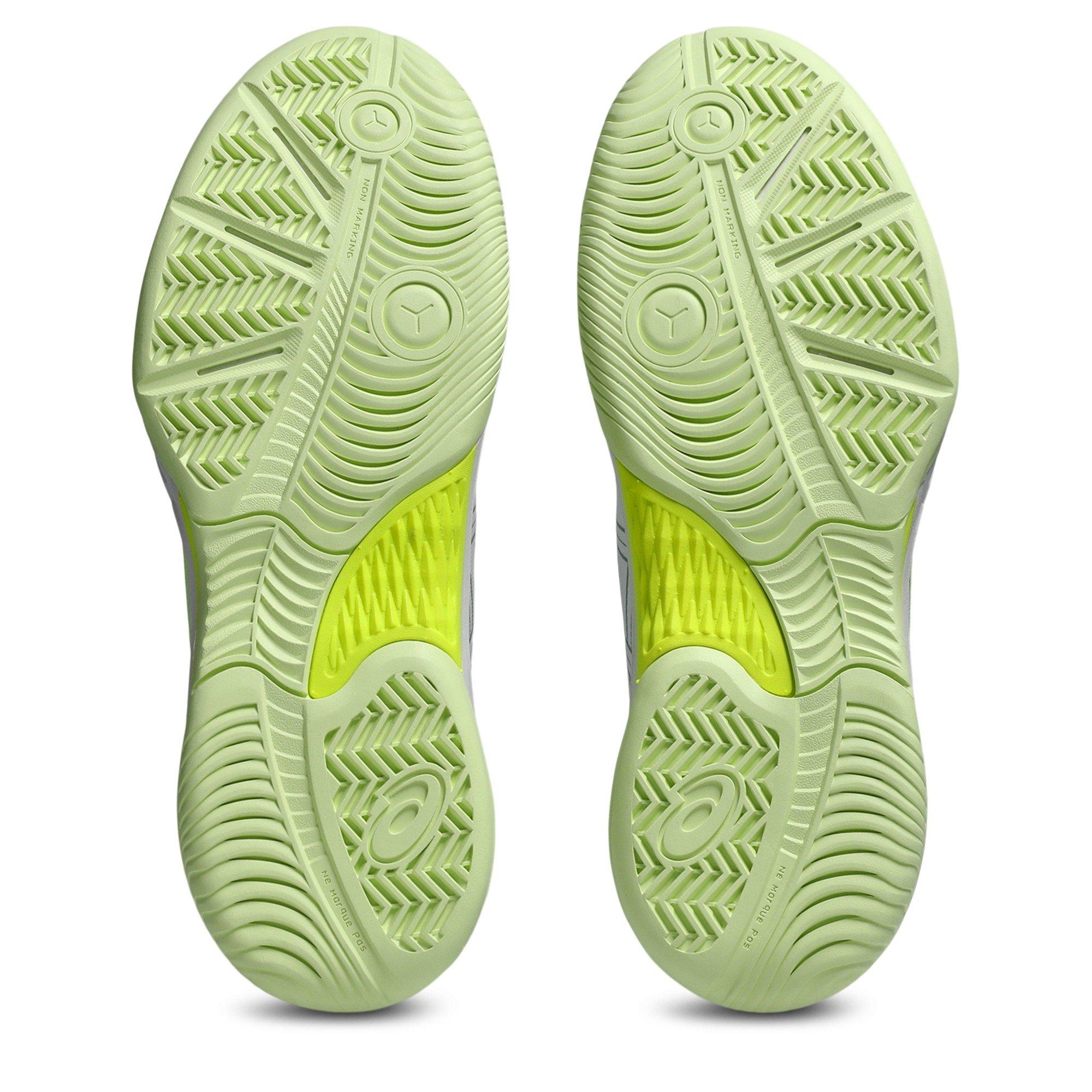 Wht/Yellow - Asics - Gel-Renma 2 Womens Pickleball Shoes - 3