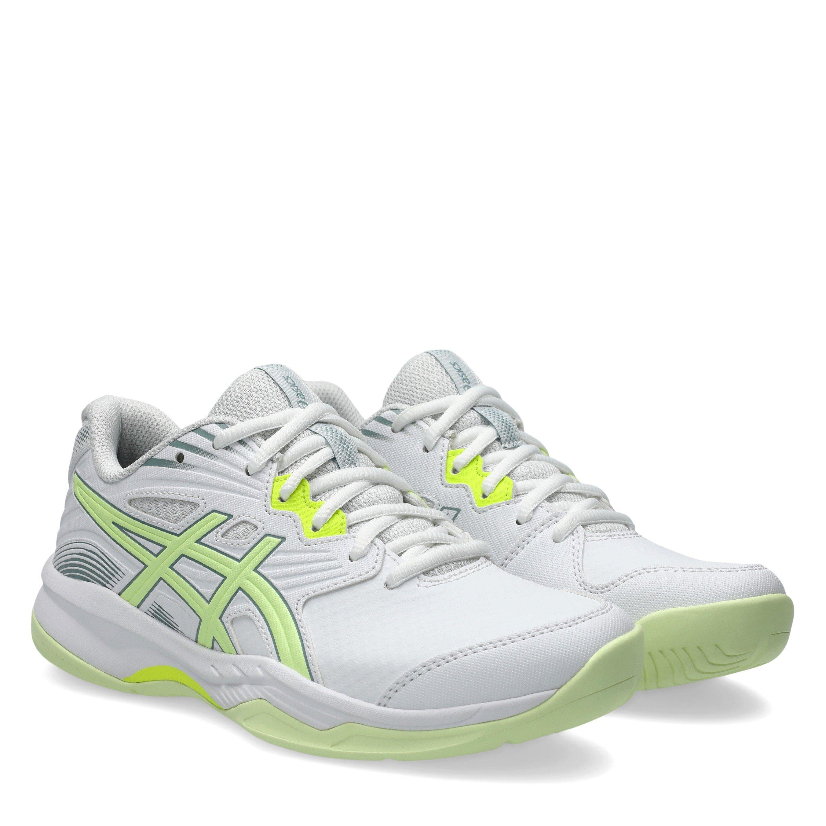 Wht/Yellow - Asics - Gel-Renma 2 Womens Pickleball Shoes - 4