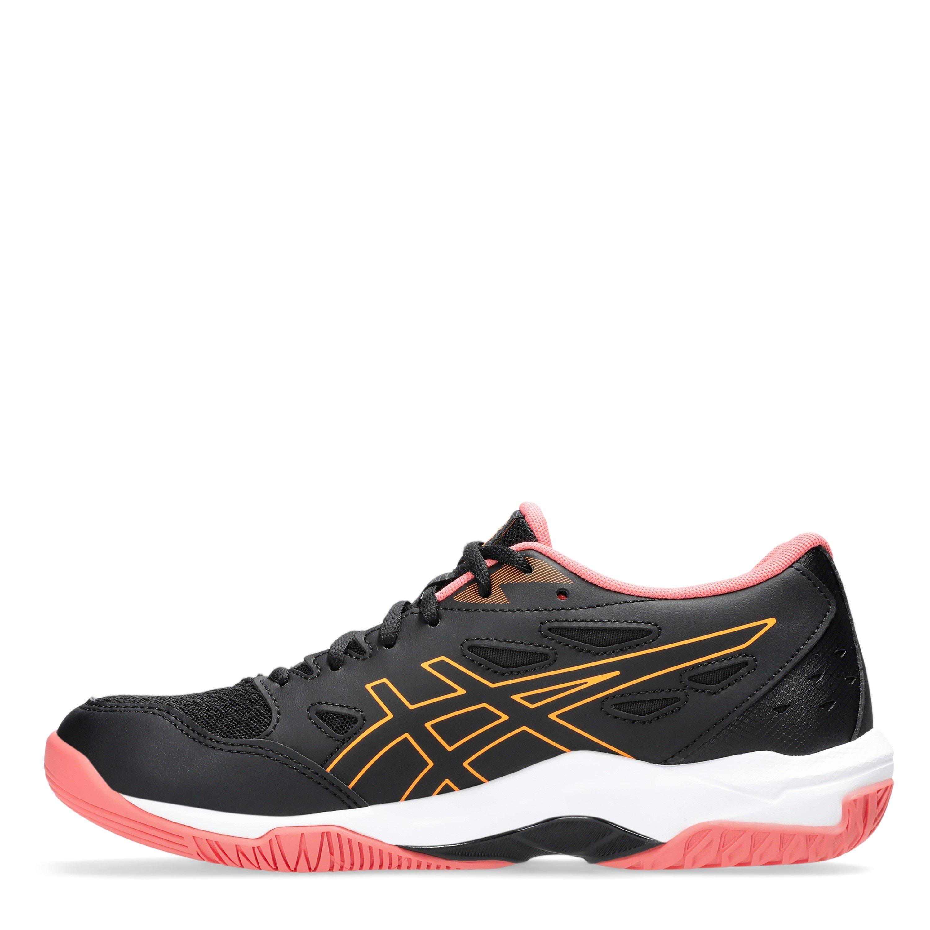BLACK/ORANGEPOP - Asics - Gel-Rocket 11 Womens Badminton Shoes - 2