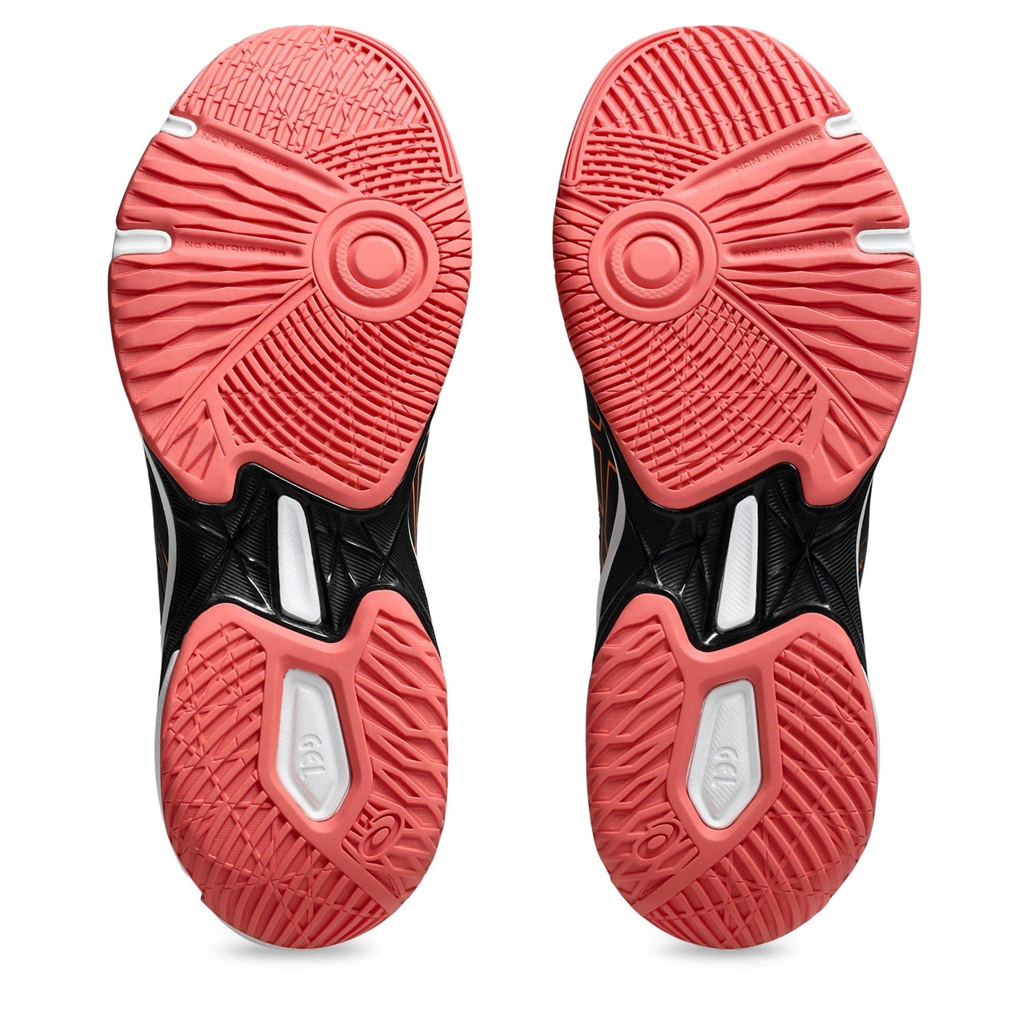 BLACK/ORANGEPOP - Asics - Gel-Rocket 11 Womens Badminton Shoes - 3