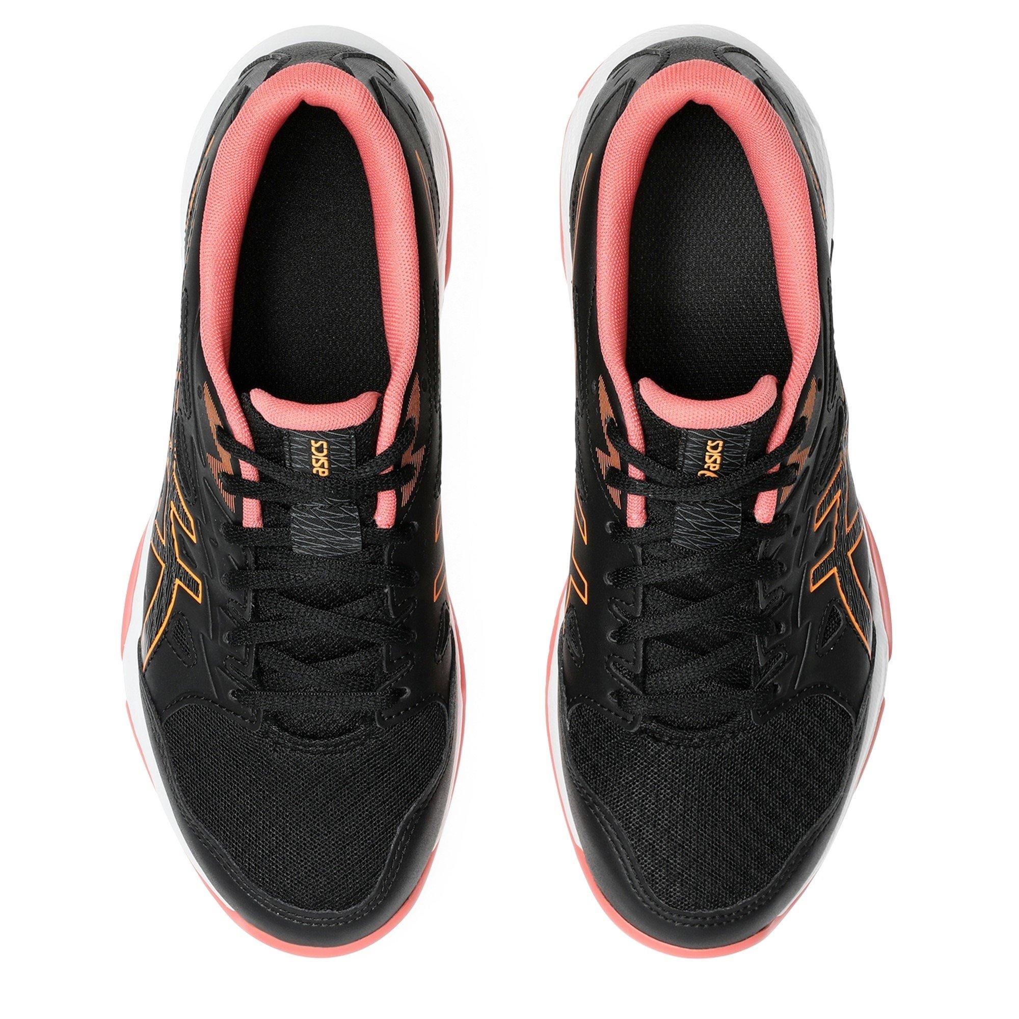 BLACK/ORANGEPOP - Asics - Gel-Rocket 11 Womens Badminton Shoes - 6