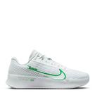 Blanc/Vert Kelly - Nike - Zoom Vapor 11 Women's Hard Court Tennis Shoes - 1