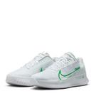 Blanc/Vert Kelly - Nike - Zoom Vapor 11 Women's Hard Court Tennis Shoes - 4