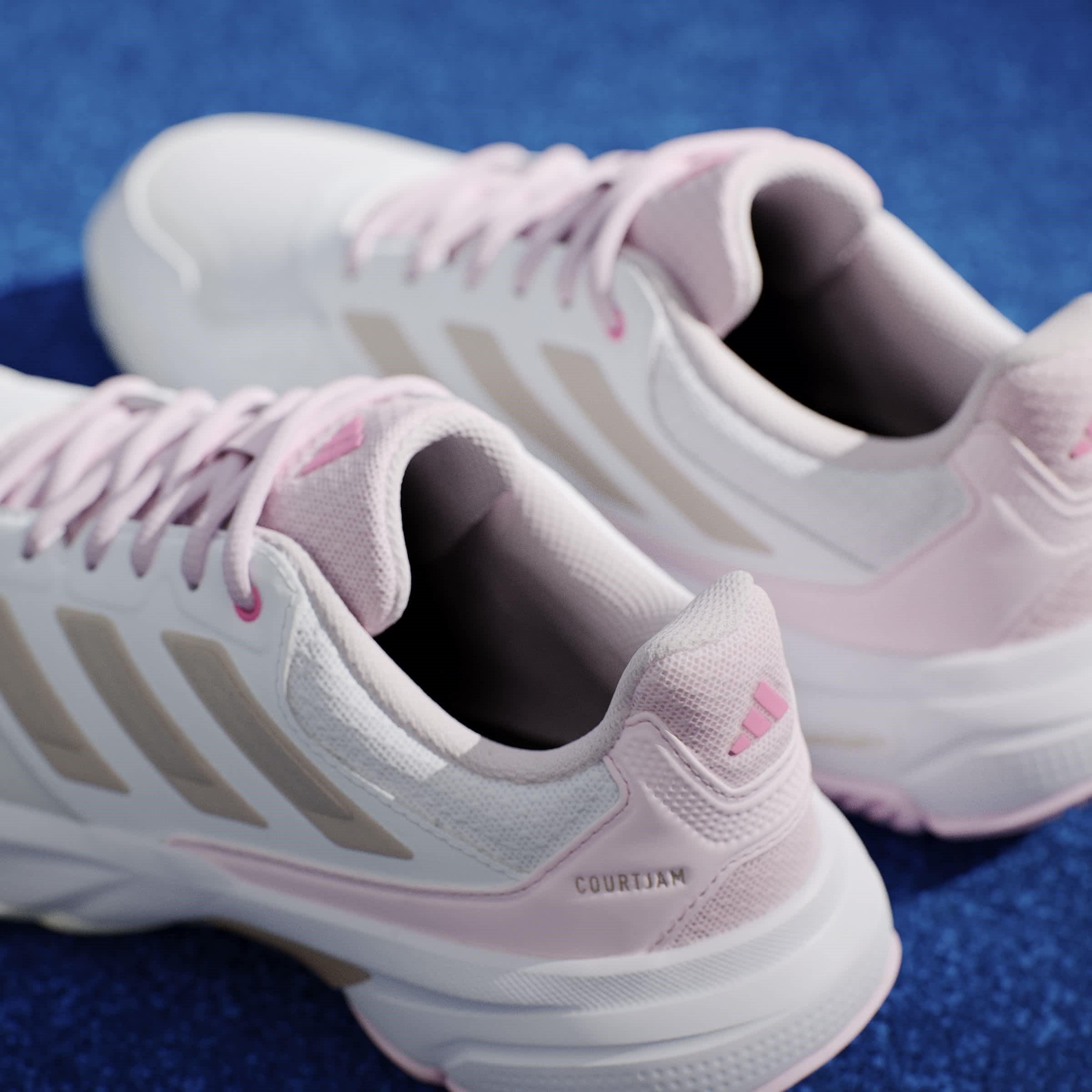 Bijelo/Met/Pink - adidas - Adidas CourtJ Cntrl3 Ld63 - 16