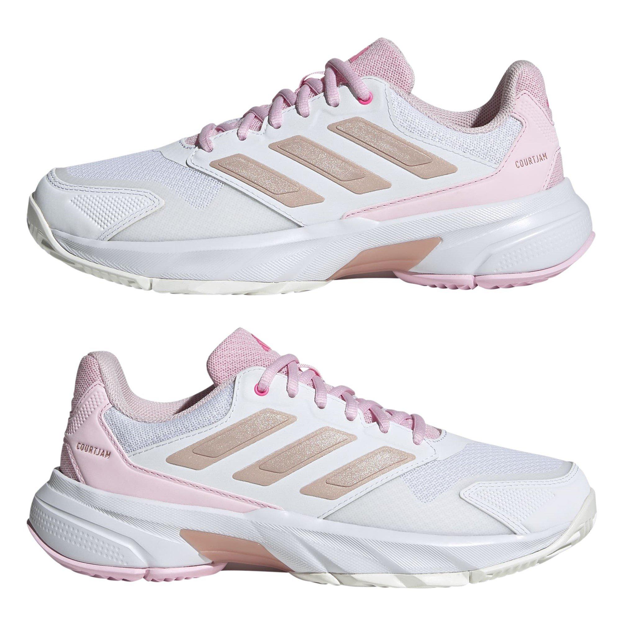 Bijelo/Met/Pink - adidas - Adidas CourtJ Cntrl3 Ld63 - 9