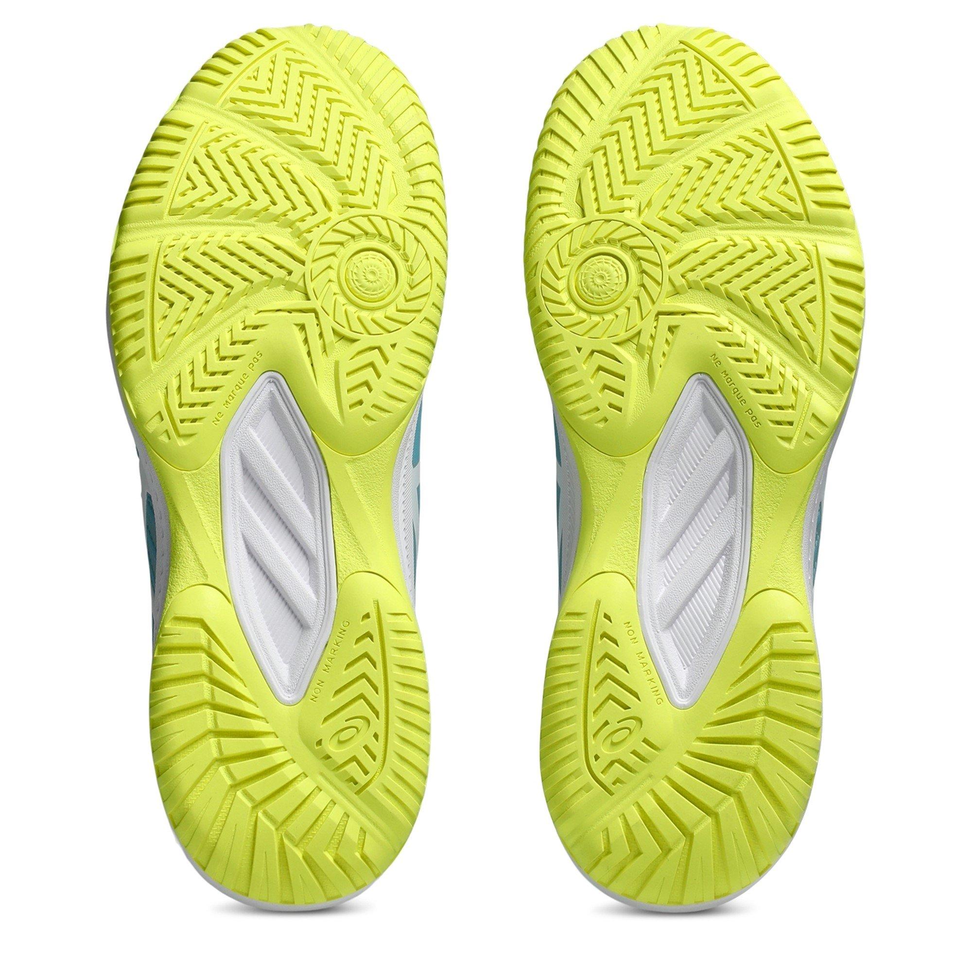 STILWATER/WHITE - Asics - Upcourt 6 Womens Badminton Shoes - 3