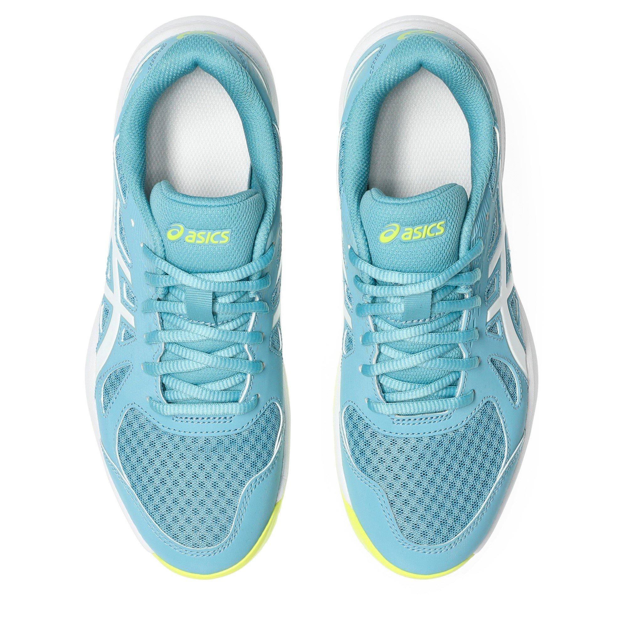 STILWATER/WHITE - Asics - Upcourt 6 Womens Badminton Shoes - 6
