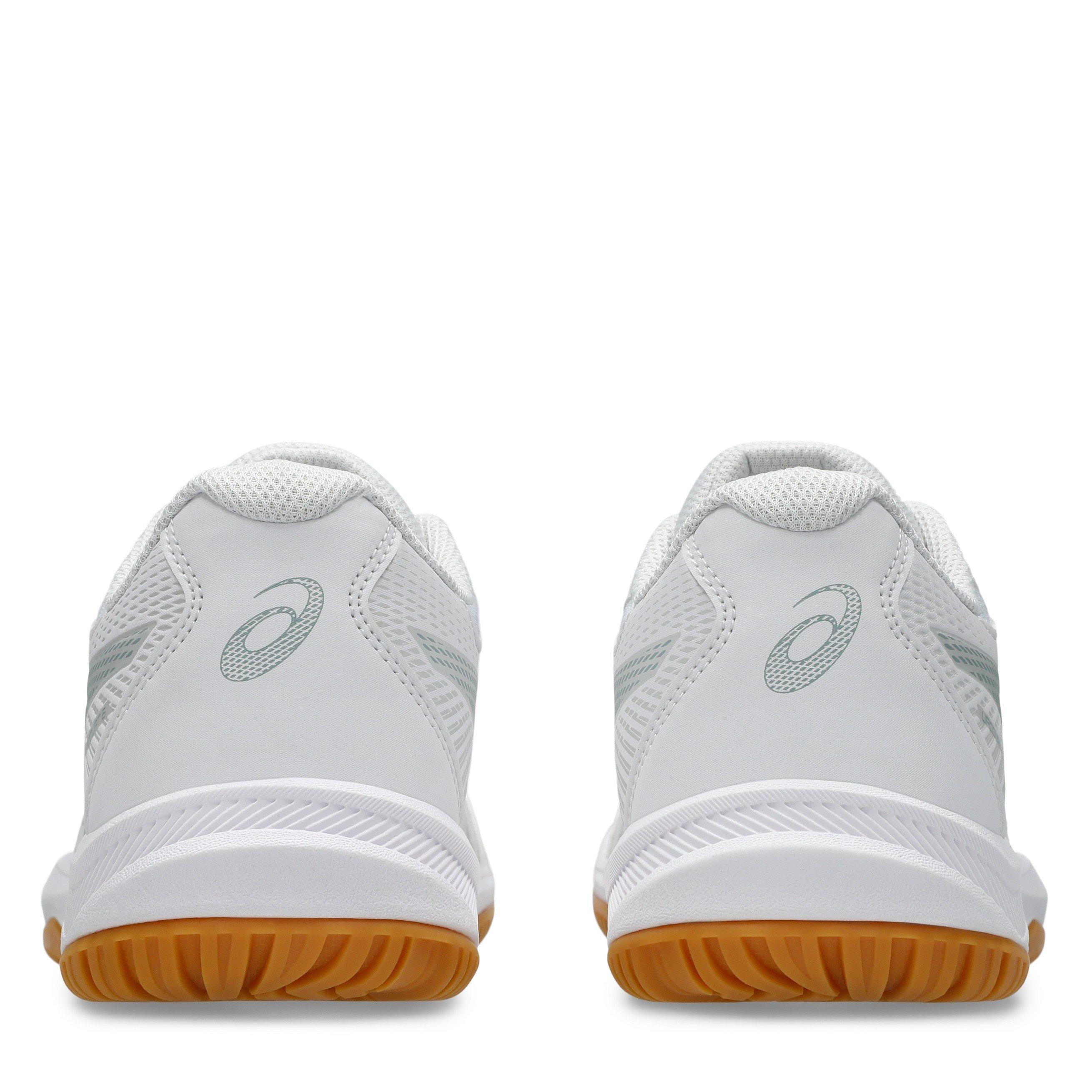 Wht/Ocean Haze - Asics - Upcourt 6 Womens Badminton Shoes - 7