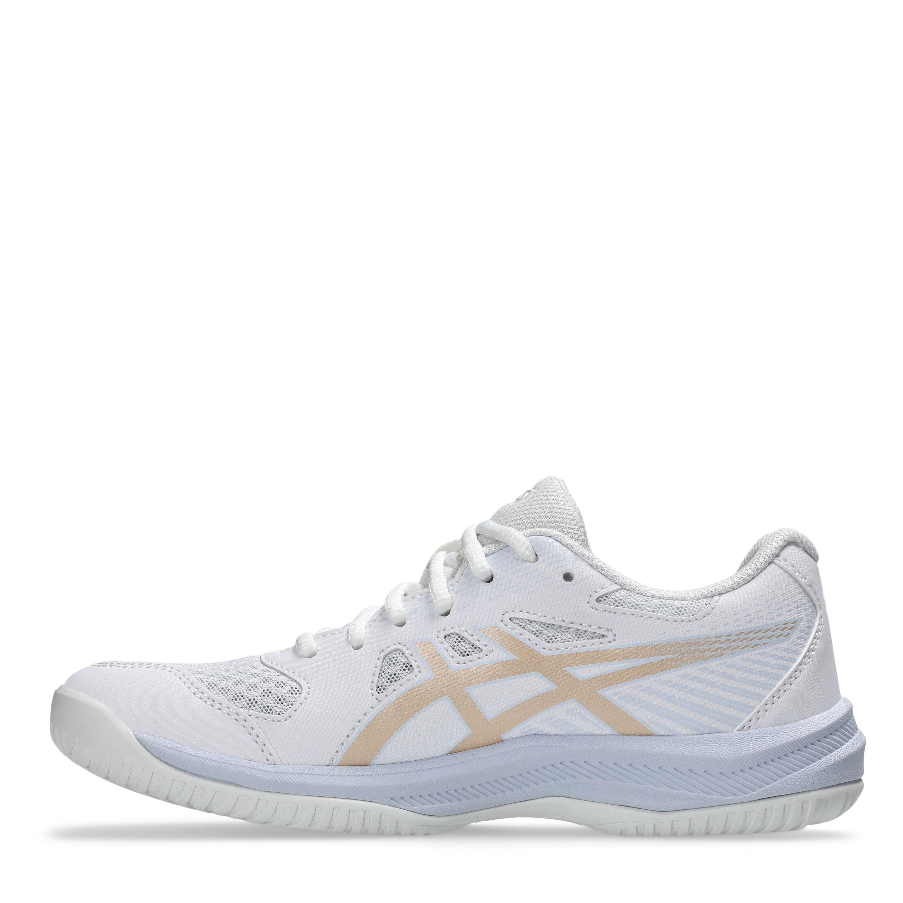 WHITE/CHAMPAGNE - Asics - Upcourt 6 Womens Badminton Shoes - 2