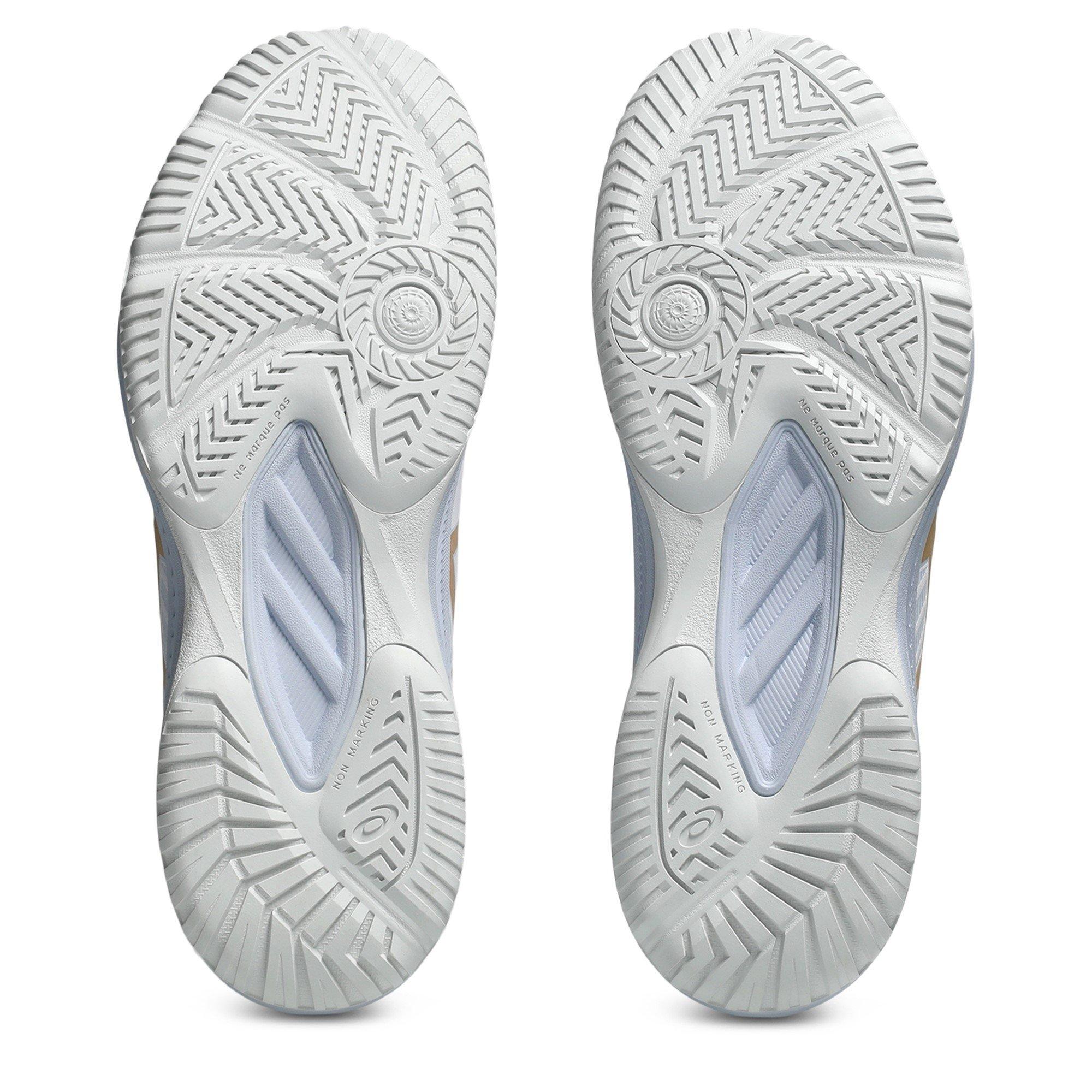 WHITE/CHAMPAGNE - Asics - Upcourt 6 Womens Badminton Shoes - 3