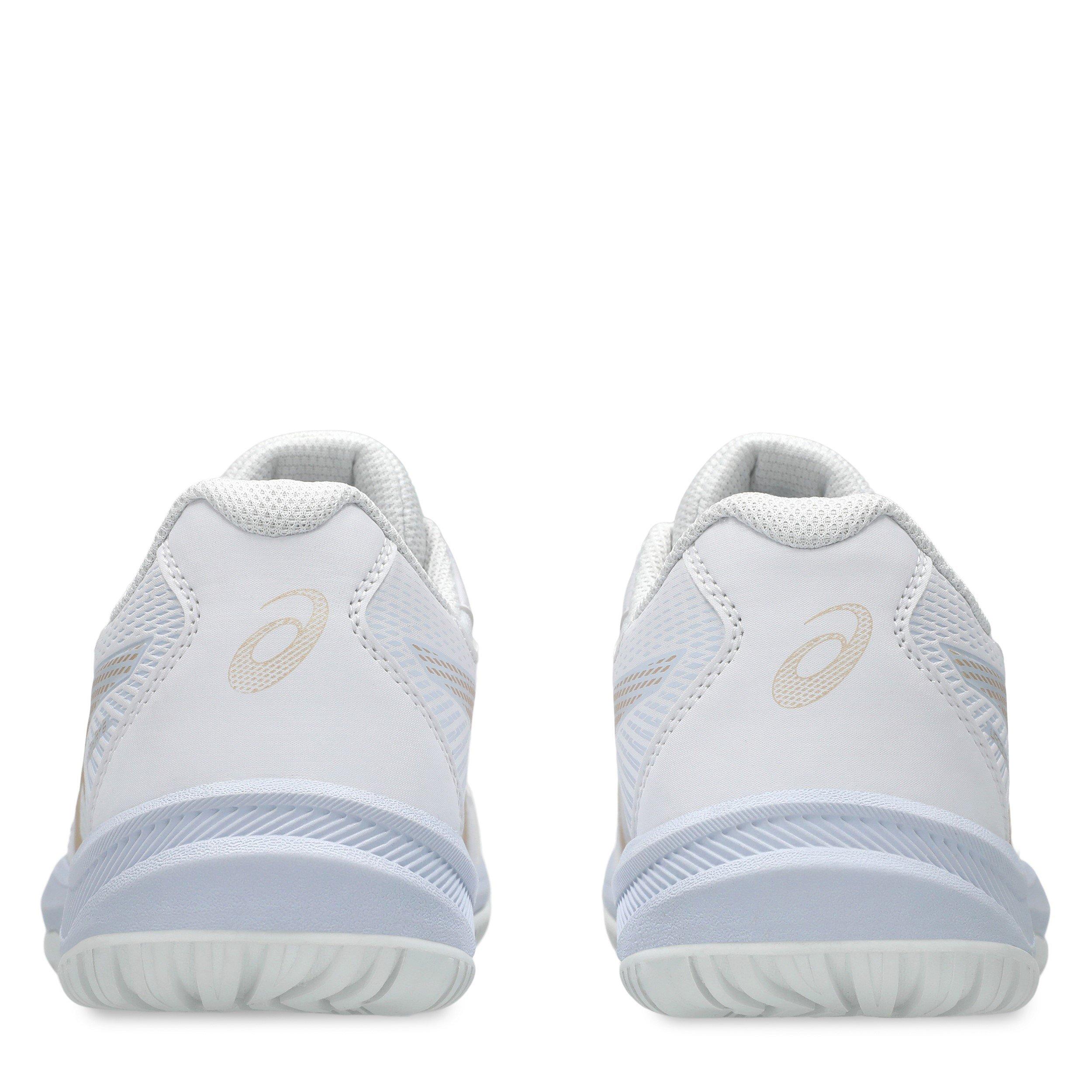 WHITE/CHAMPAGNE - Asics - Upcourt 6 Womens Badminton Shoes - 7