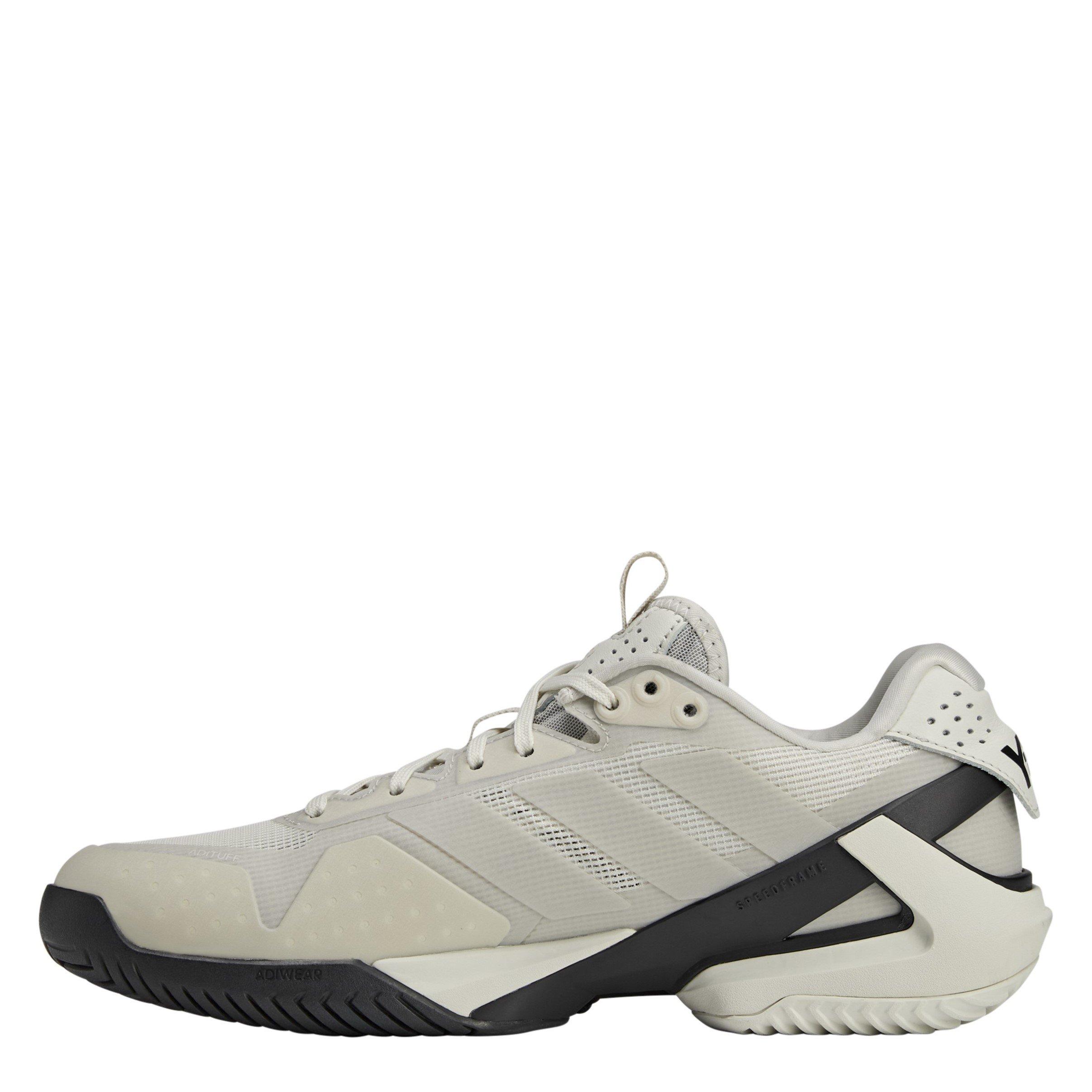 Orb Grey - Y3 - Adizero Ubersonic 5 Tennis Shoes - 2
