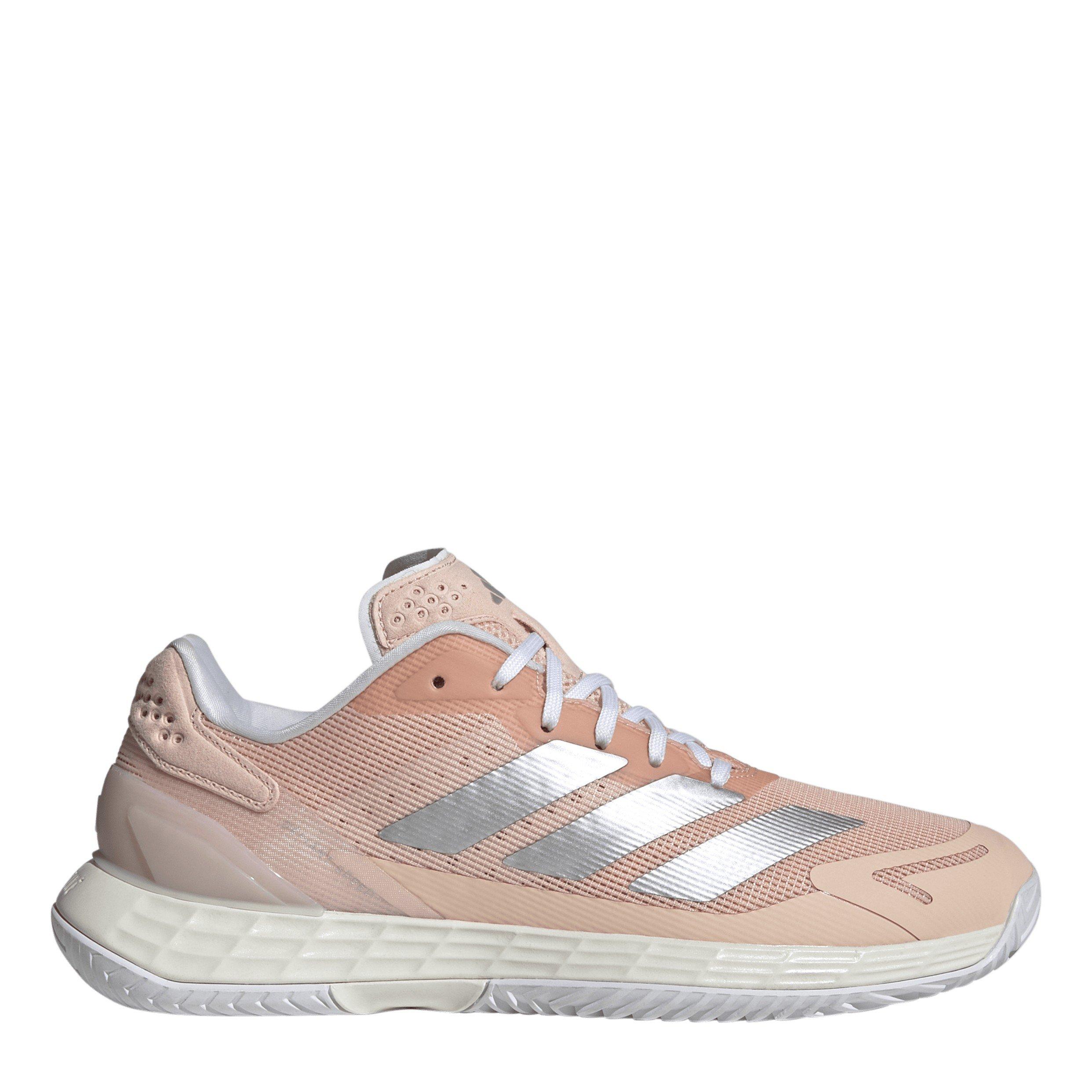Adidas Women's Tennis Shoes - Pink/Met/White - 6 (39.3)