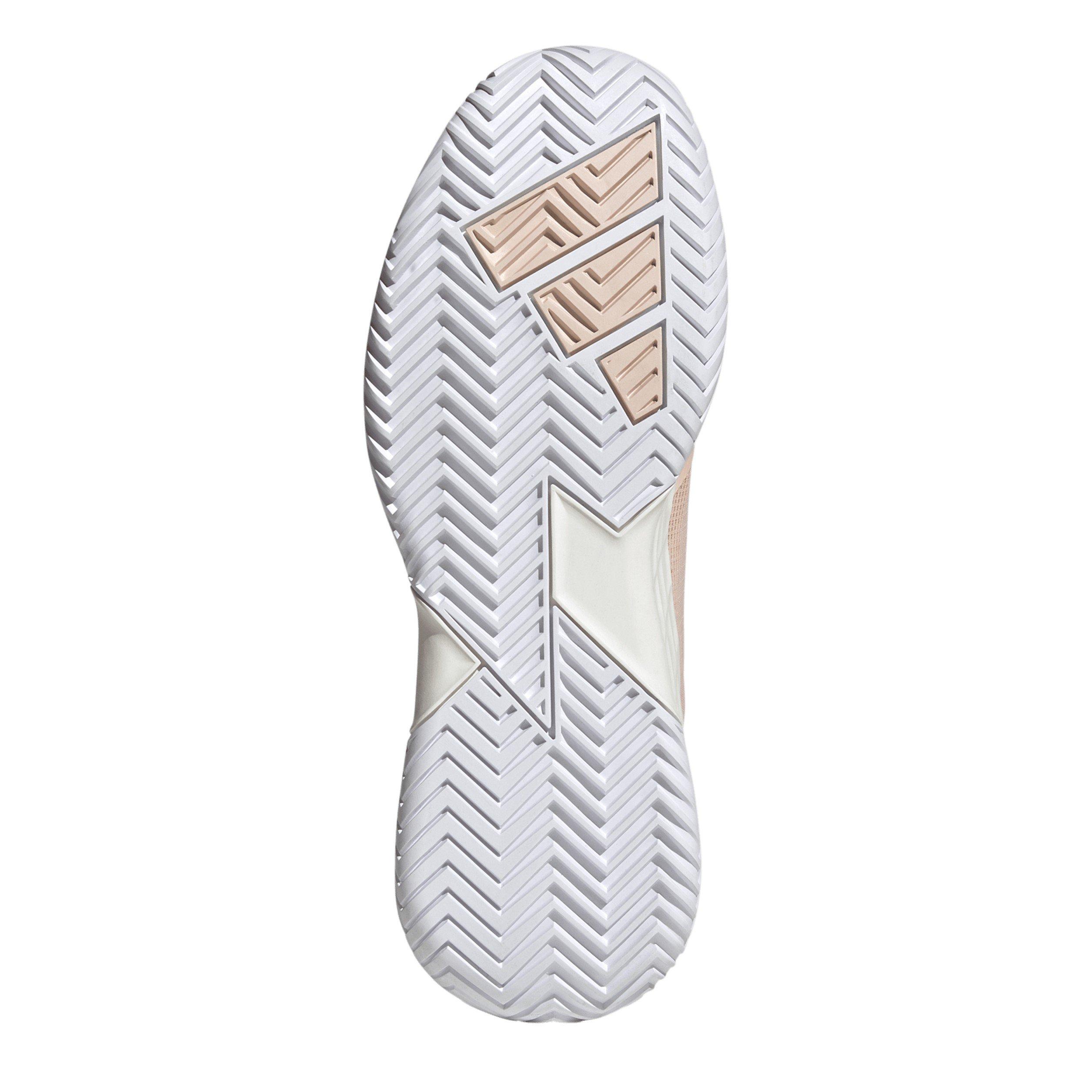 Pink/Met/White - adidas - Women's Tennis Shoes - 6