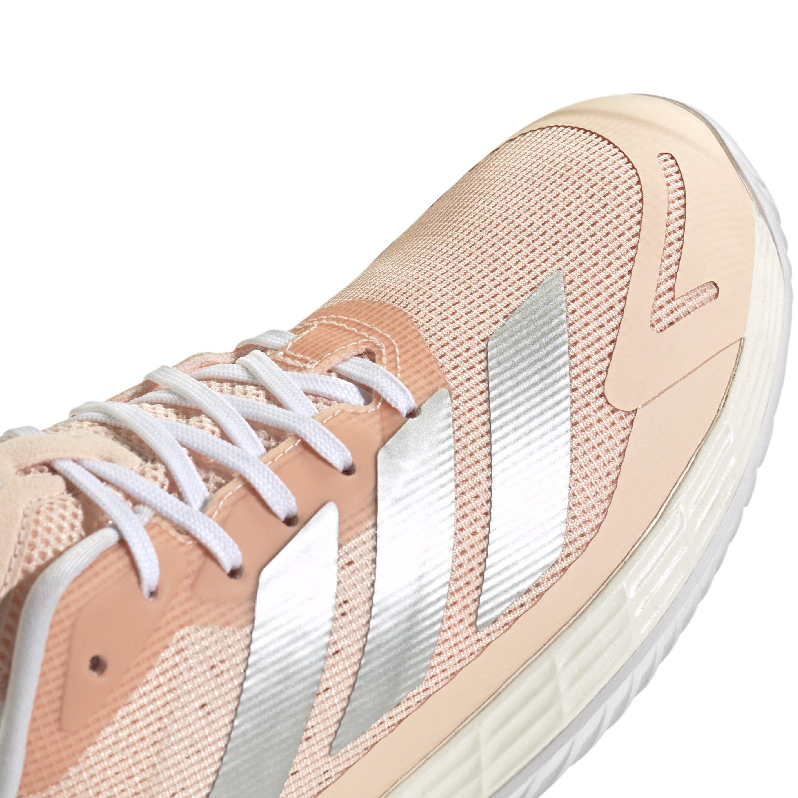 Pink/Met/White - adidas - Women's Tennis Shoes - 7