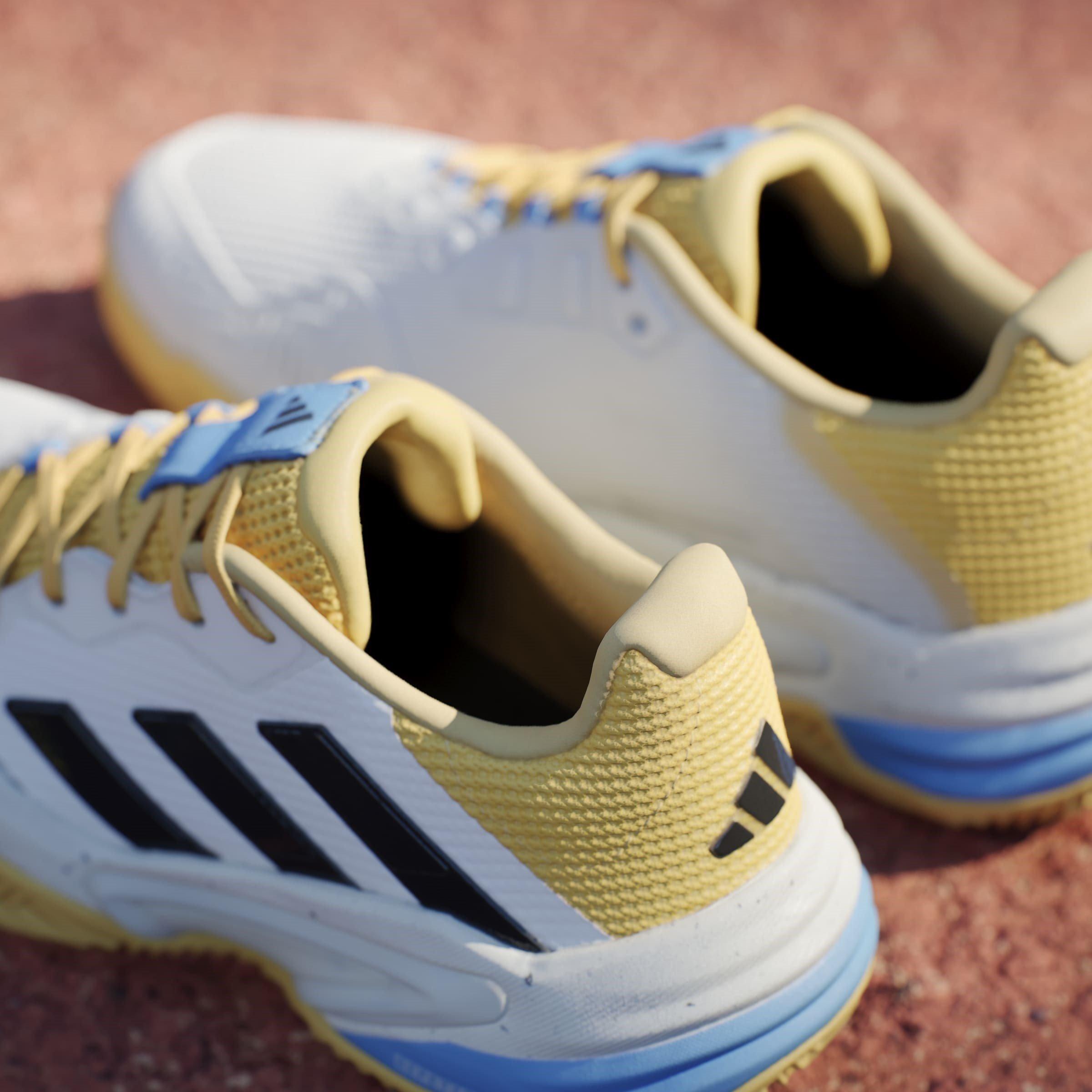 Ftwwht/Cblack/S - adidas - Barricade 13 Clay Tennis Shoes Womens - 16