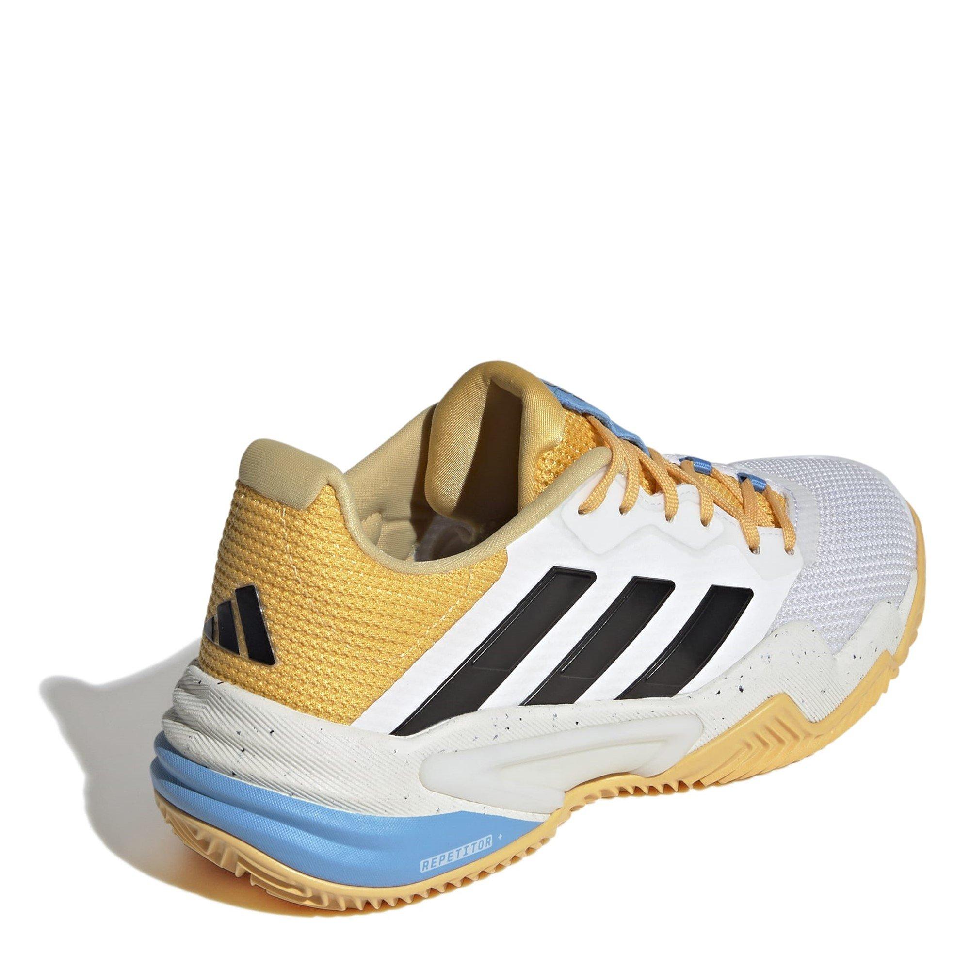 Adidas women's asmc barricade boost tennis shoes  yellow best sale