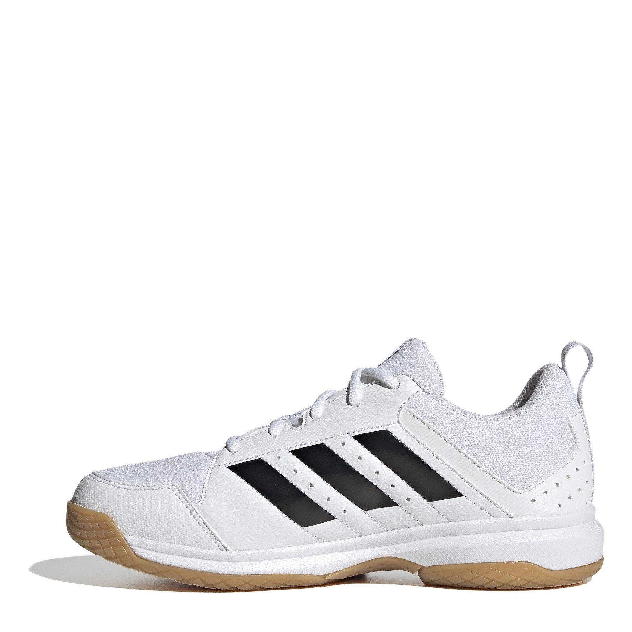 Blanco/Negro - adidas - Ligra Womens Volleyball Shoes - 2
