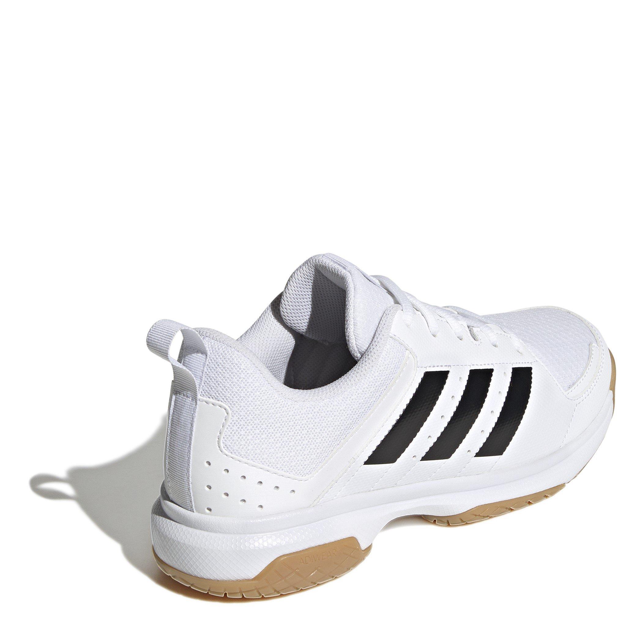 Blanco/Negro - adidas - Ligra Womens Volleyball Shoes - 4