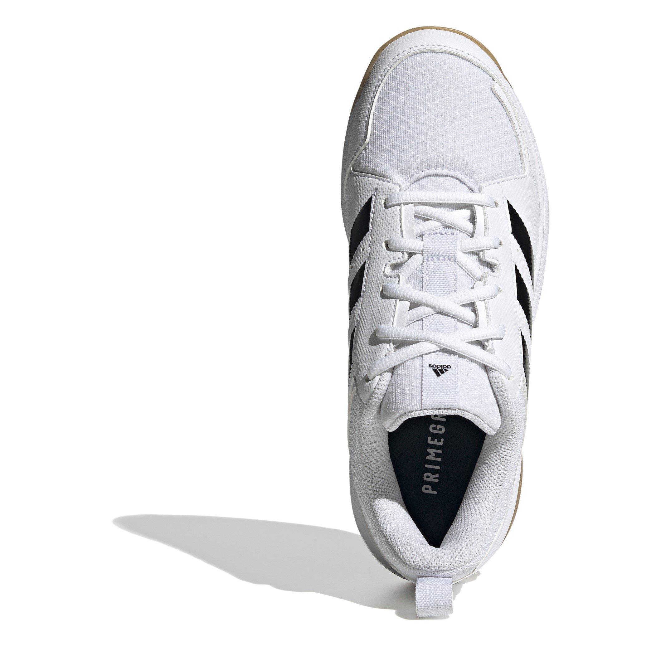 Blanco/Negro - adidas - Ligra Womens Volleyball Shoes - 5