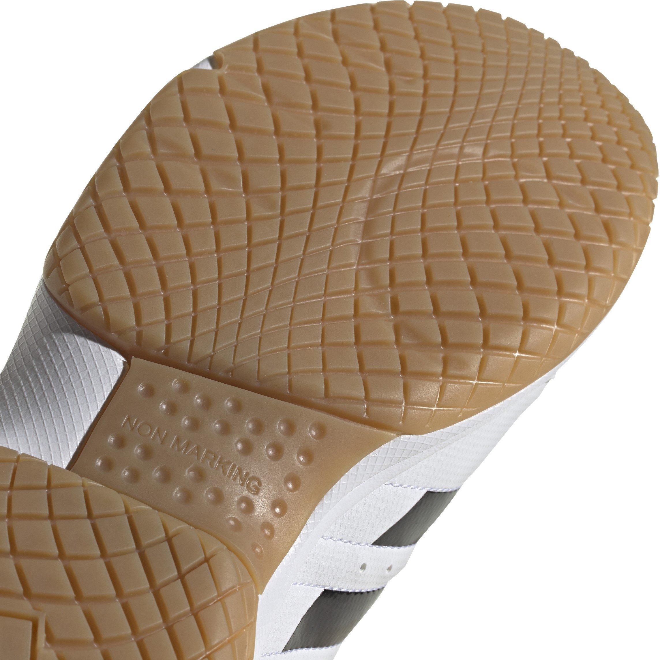 Blanco/Negro - adidas - Ligra Womens Volleyball Shoes - 8