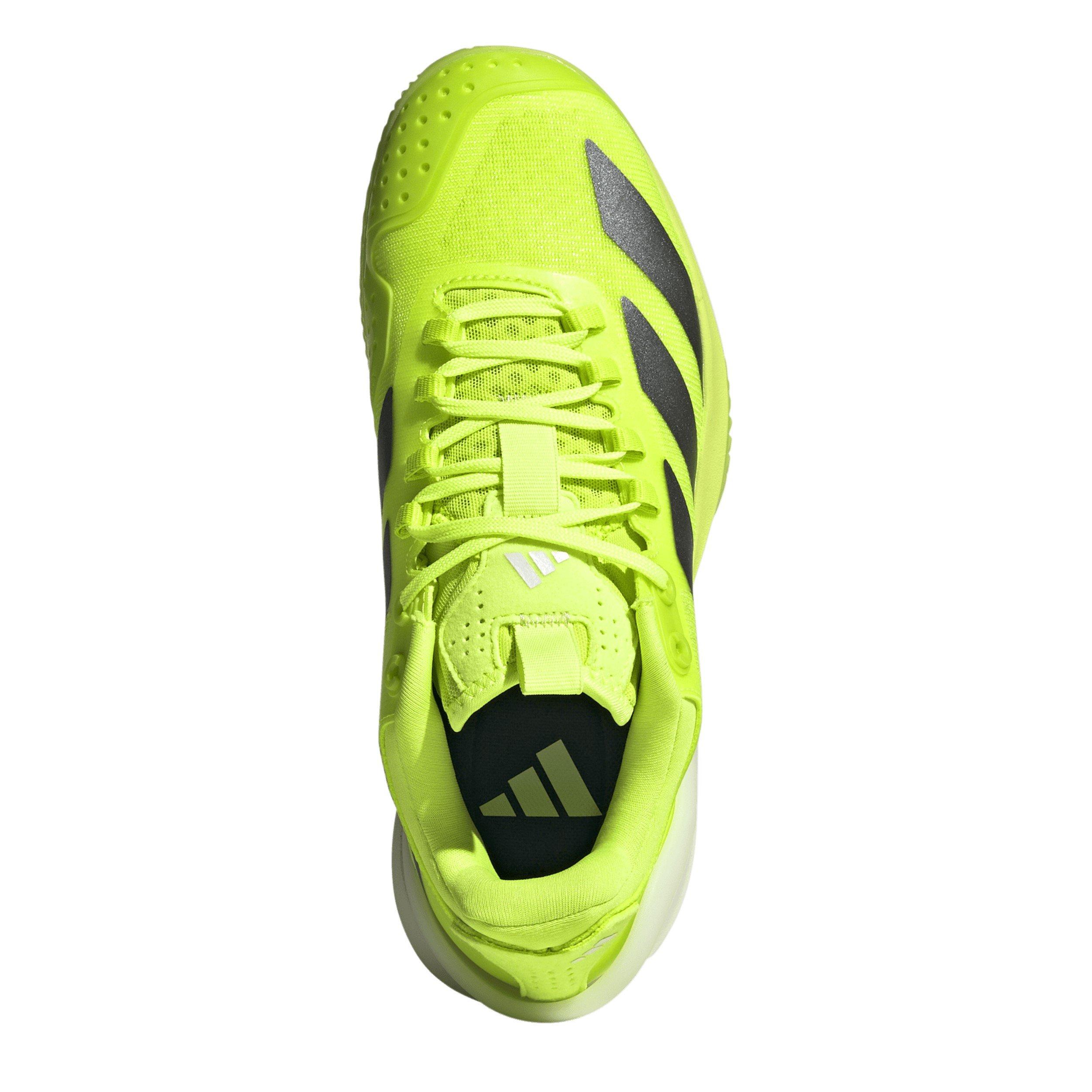 Lucid Lemon/Iro - adidas - Adizero Cybersonic Clay Lightweight Tennis Shoes - 5