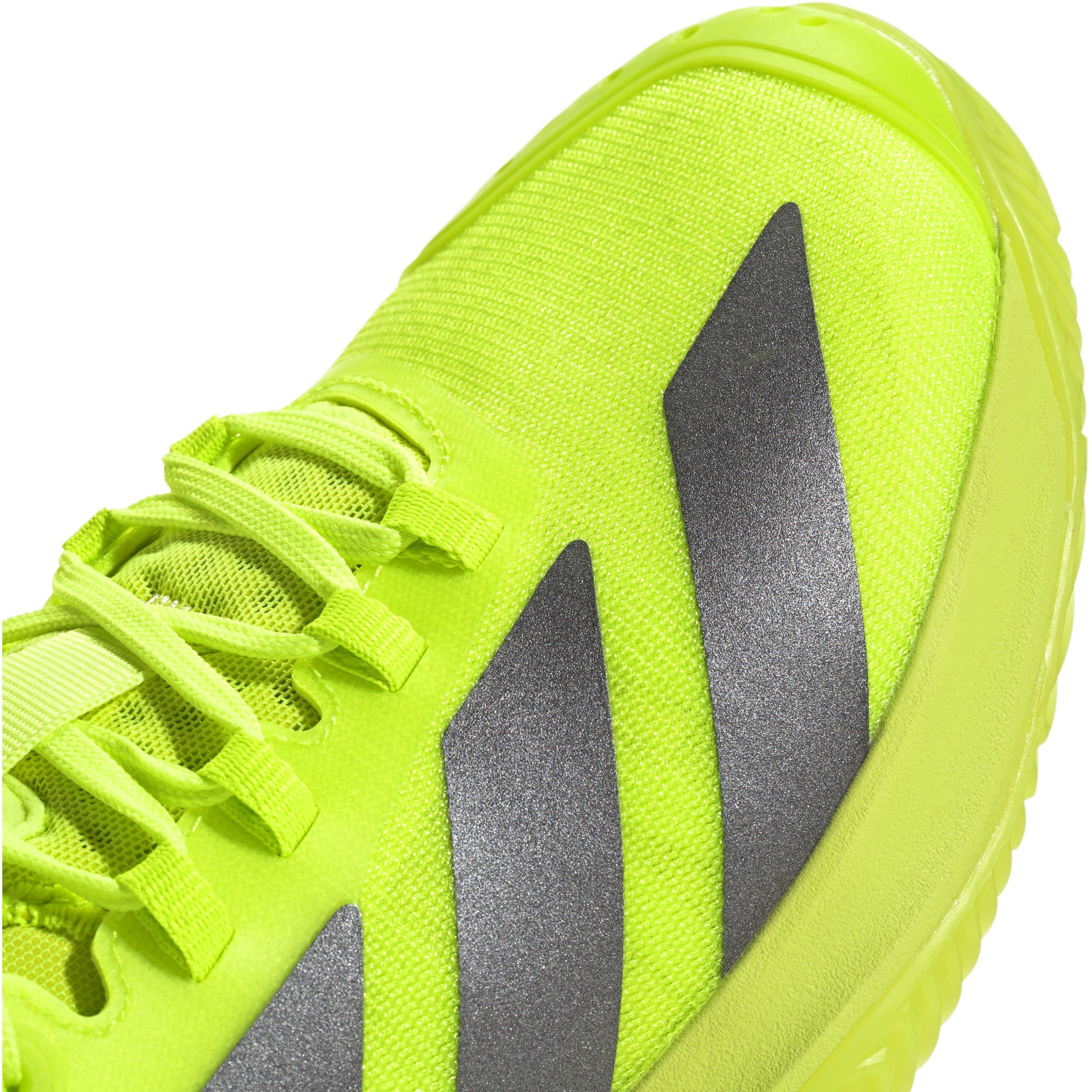 Lucid Lemon/Iro - adidas - Adizero Cybersonic Clay Lightweight Tennis Shoes - 8