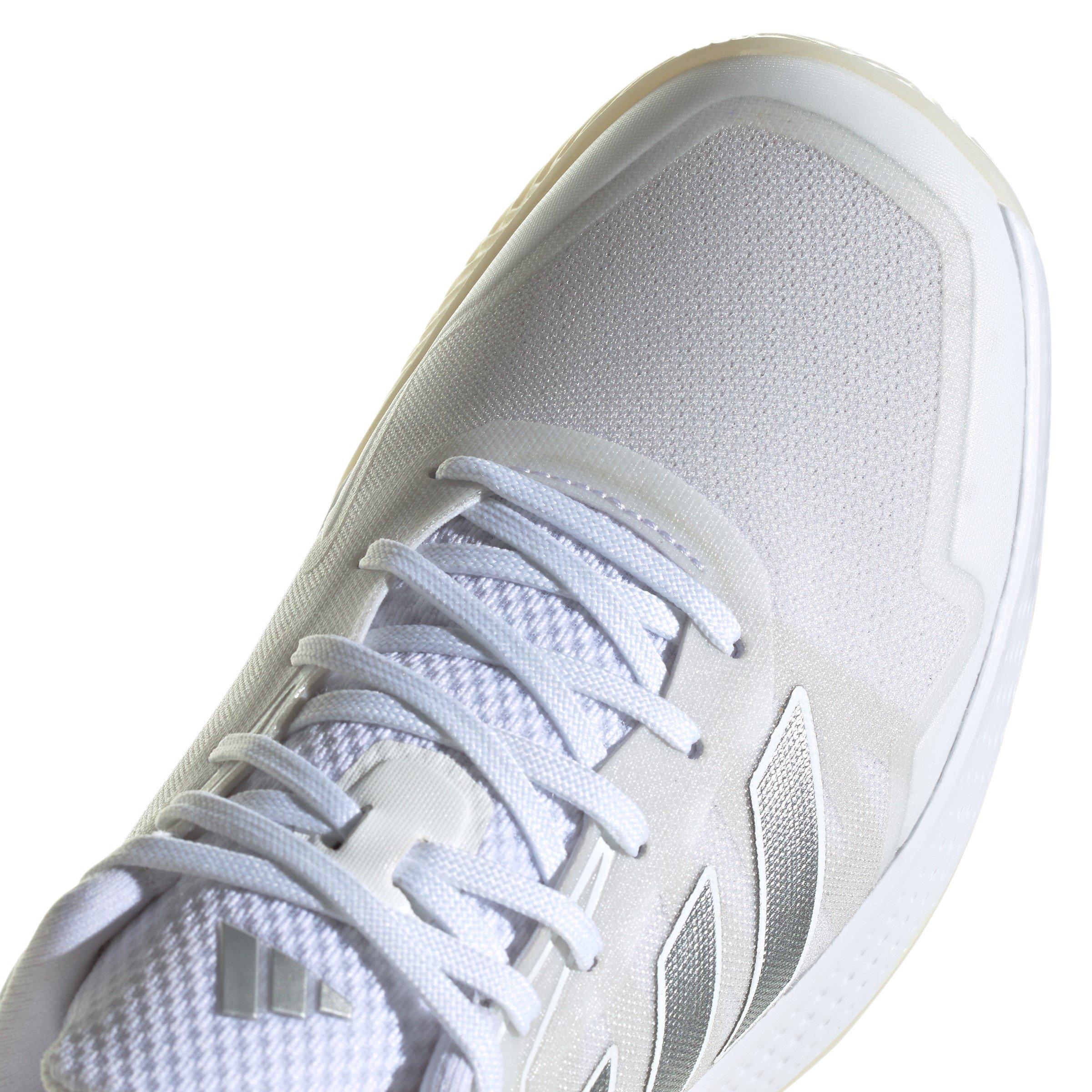 White - adidas - Defiant Speed Clay Tennis Shoes Womens - 8