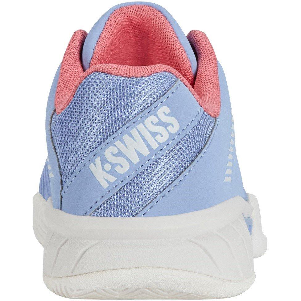 White/Strawbry - K-Swiss - Women's Express Light 3 All Court Lace Up Tennis Shoes - 3