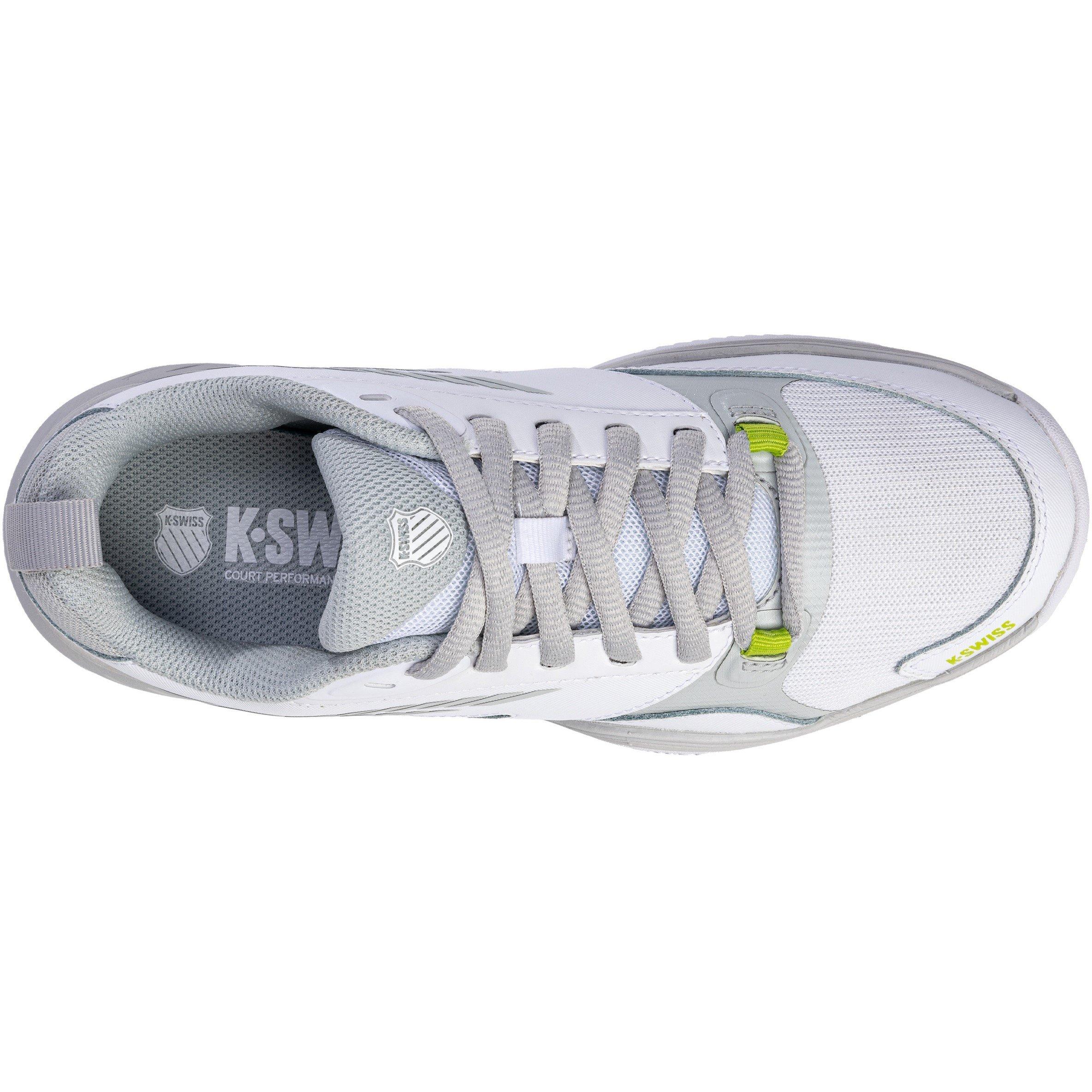White/Gray/Grn - K-Swiss - Speedex Hb Ld99 - 5