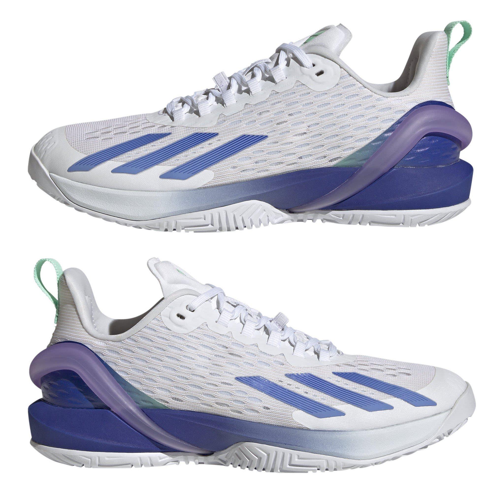 Weiß - adidas - Adizero Cyber Tennis Shoes - 11