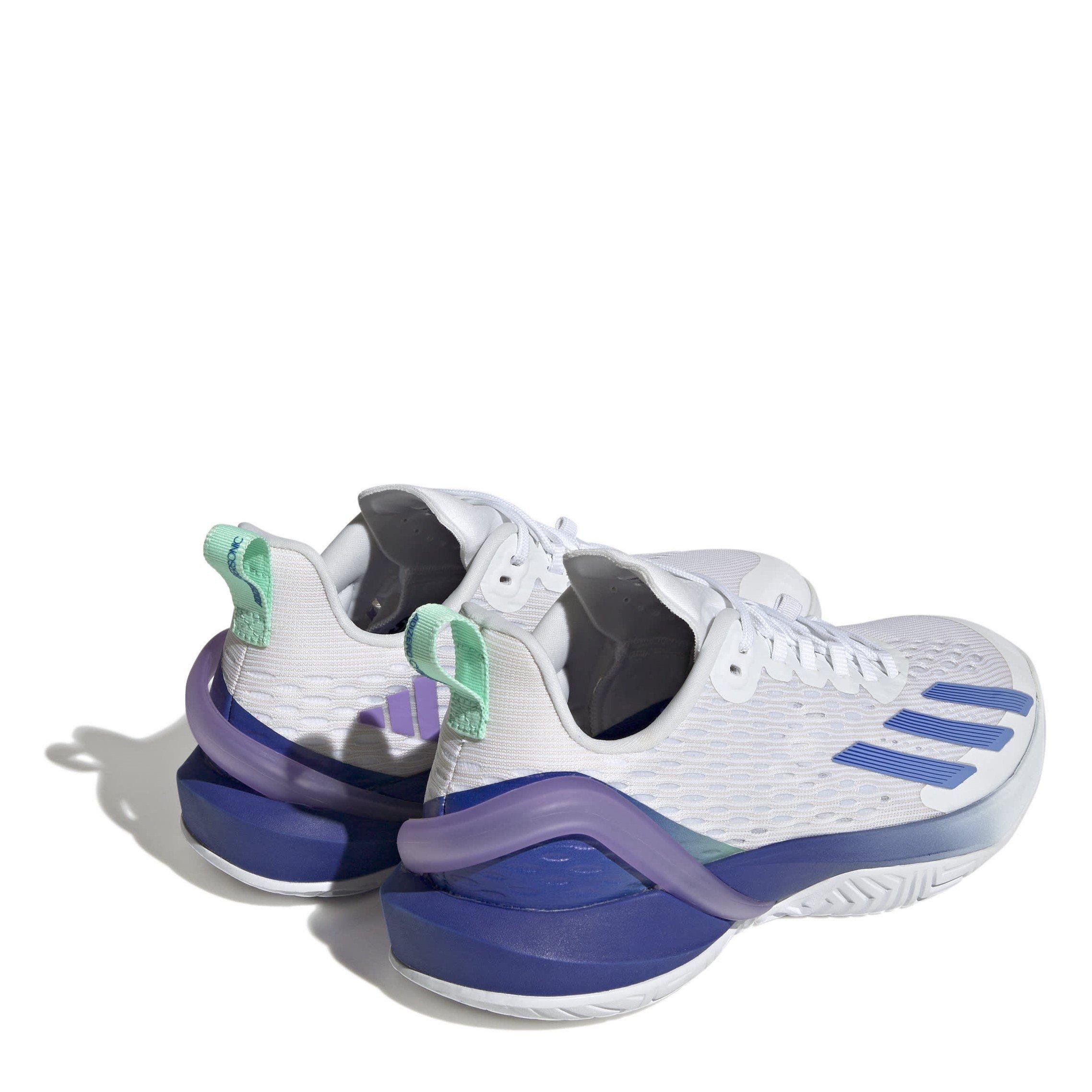 Weiß - adidas - Adizero Cyber Tennis Shoes - 4